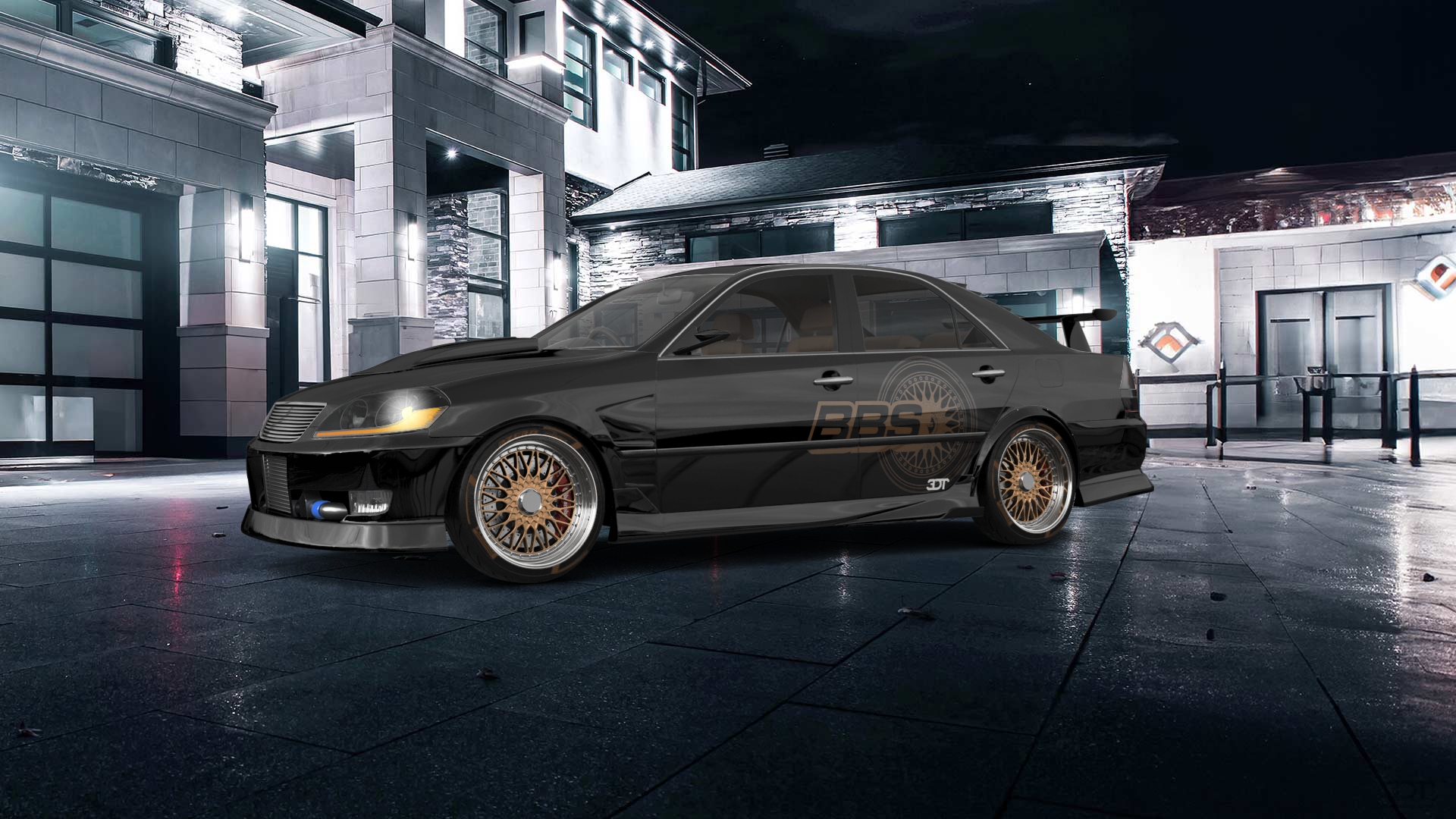 Toyota Mark II 4 Door Saloon 2002 Images