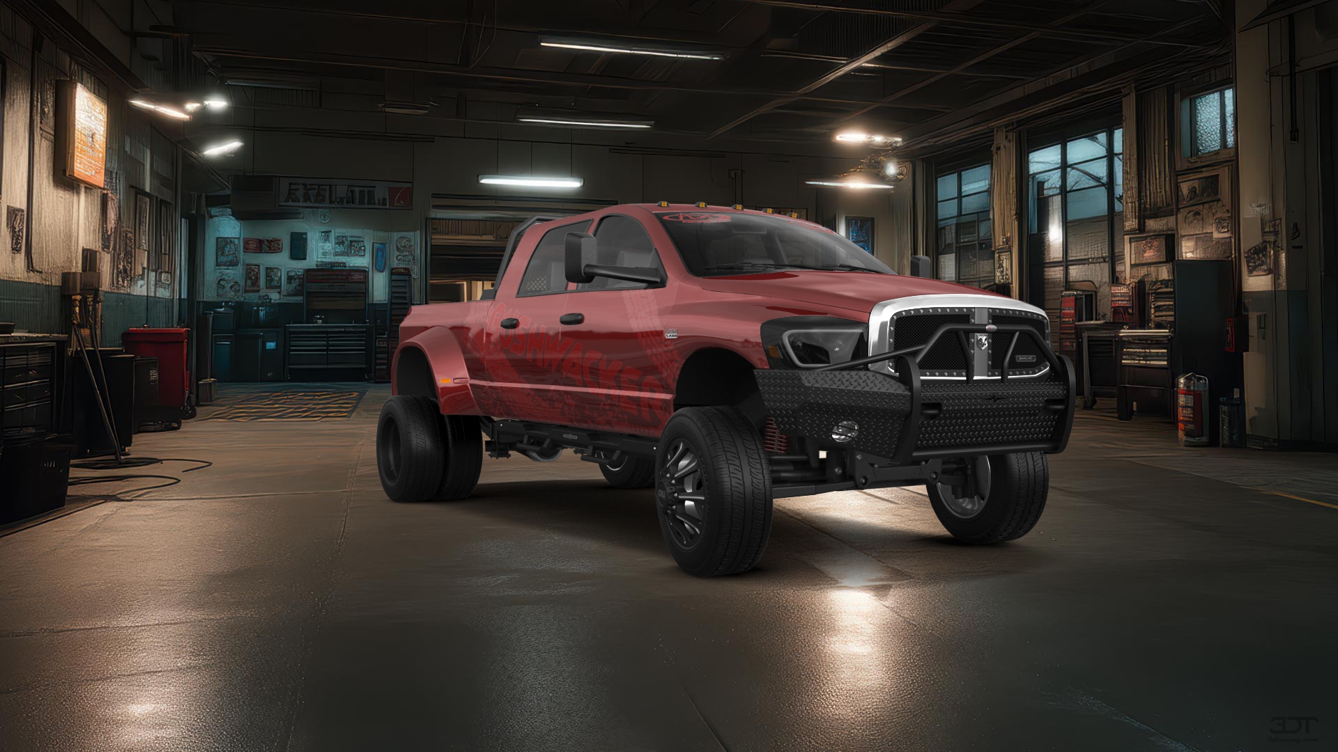 Dodge Ram 3500 Dually 4 Door pickup truck 2007 tuning