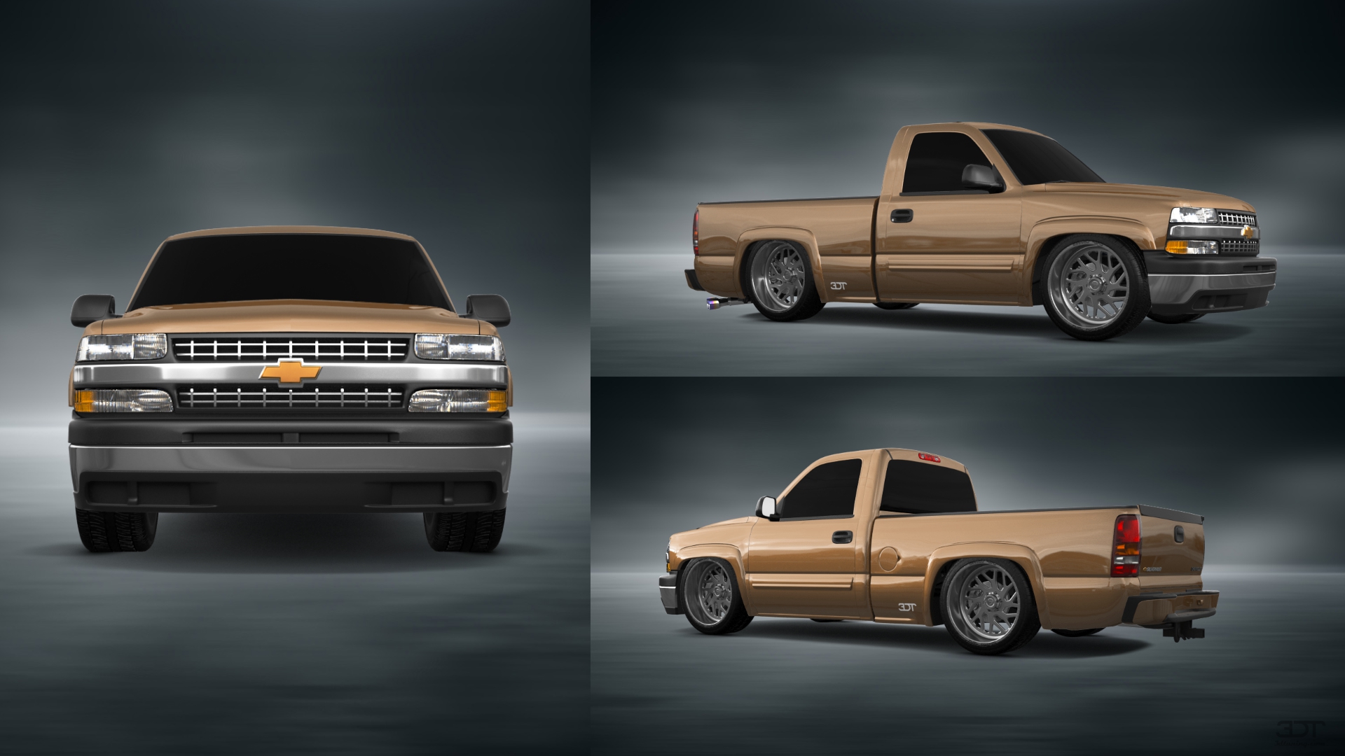 Chevrolet Silverado 1500 6.5 ft box 2 Door pickup truck 1999 tuning