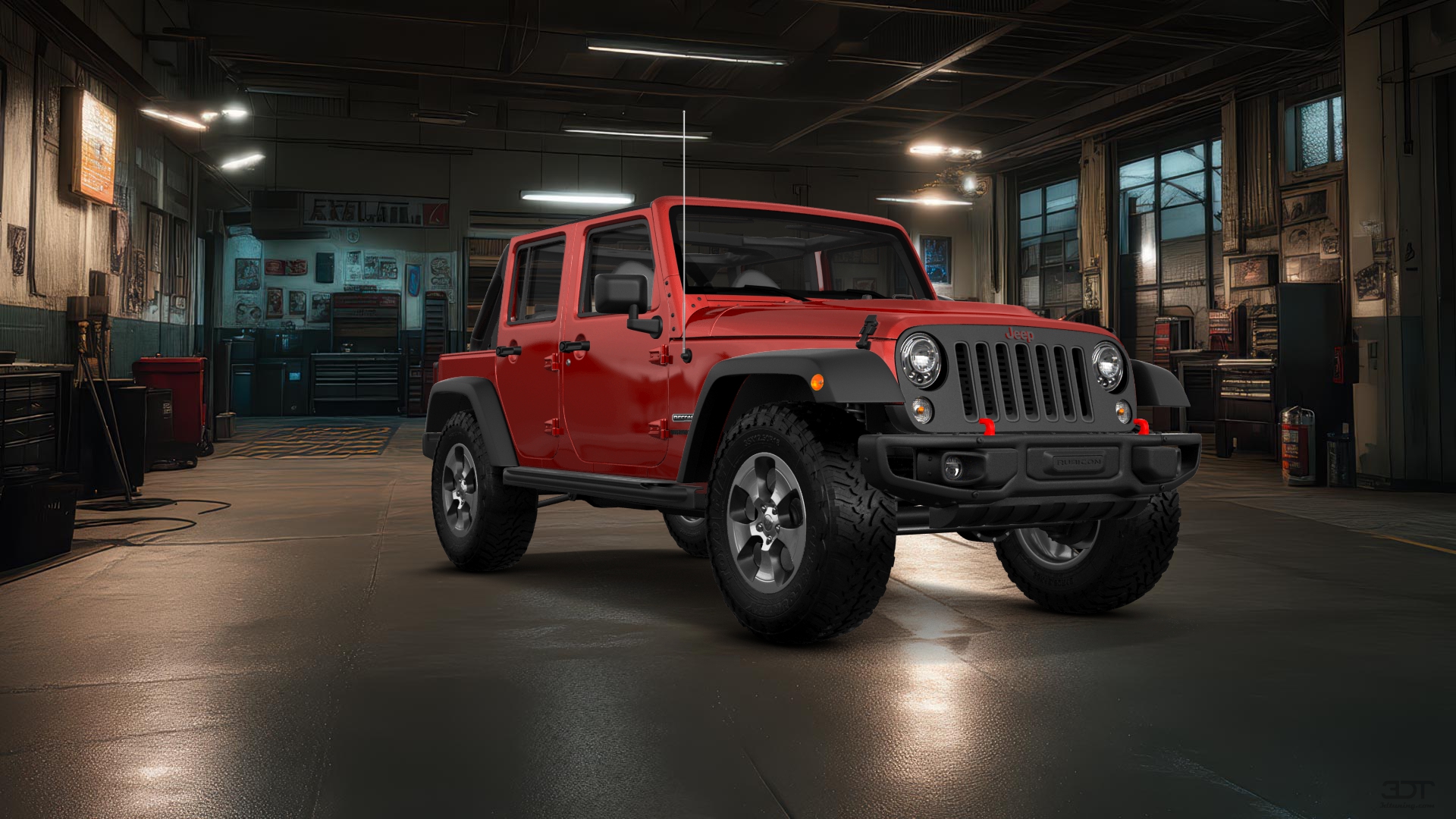 Jeep Wrangler Unlimited JK Rubicon Recon 4 Door SUV 2017 tuning