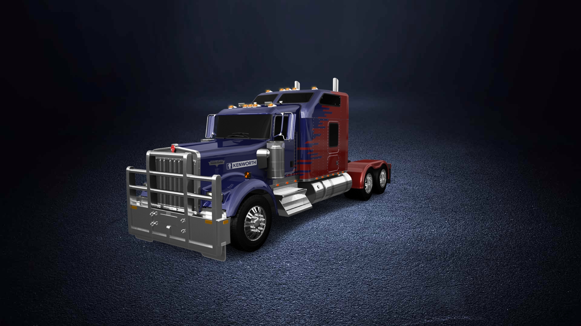 Kenworth W900 Sleeper Cab Truck 2015