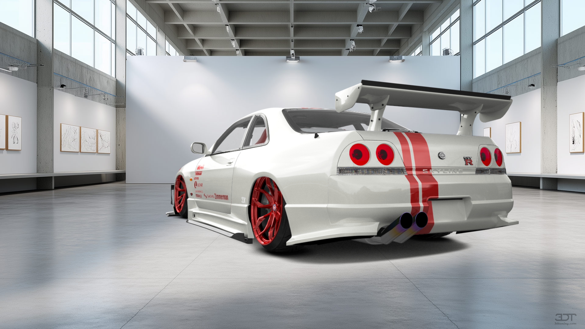 Nissan Skyline GT-R 2 Door Coupe 1995 tuning