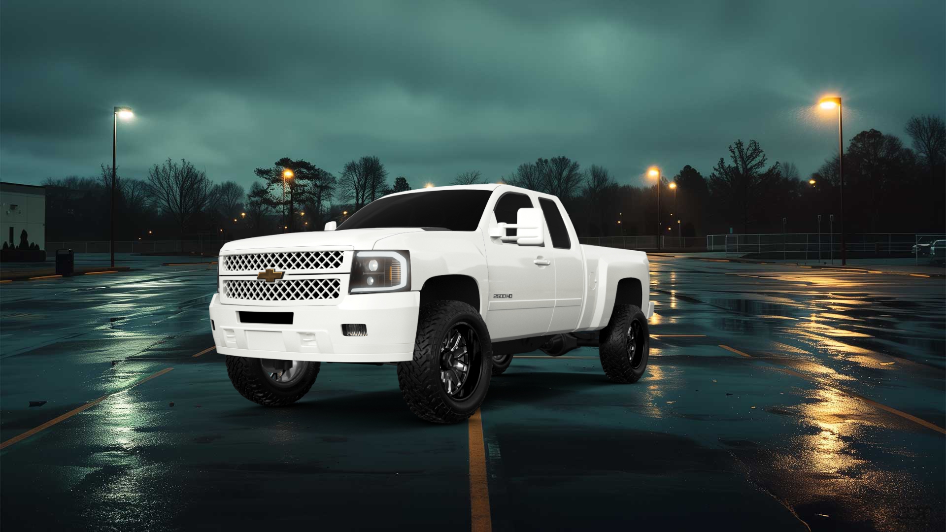 Chevrolet Silverado 2500 HD Extended Cab Pickup Truck 2007