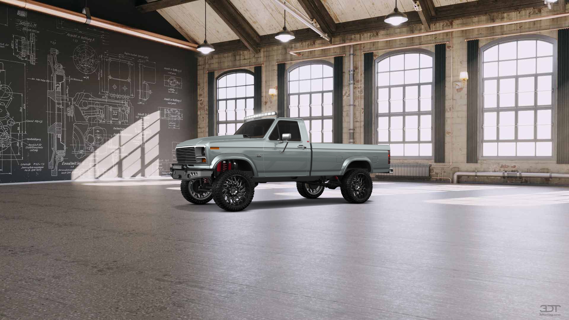 Ford F-150 2 Door pickup truck 1986 tuning