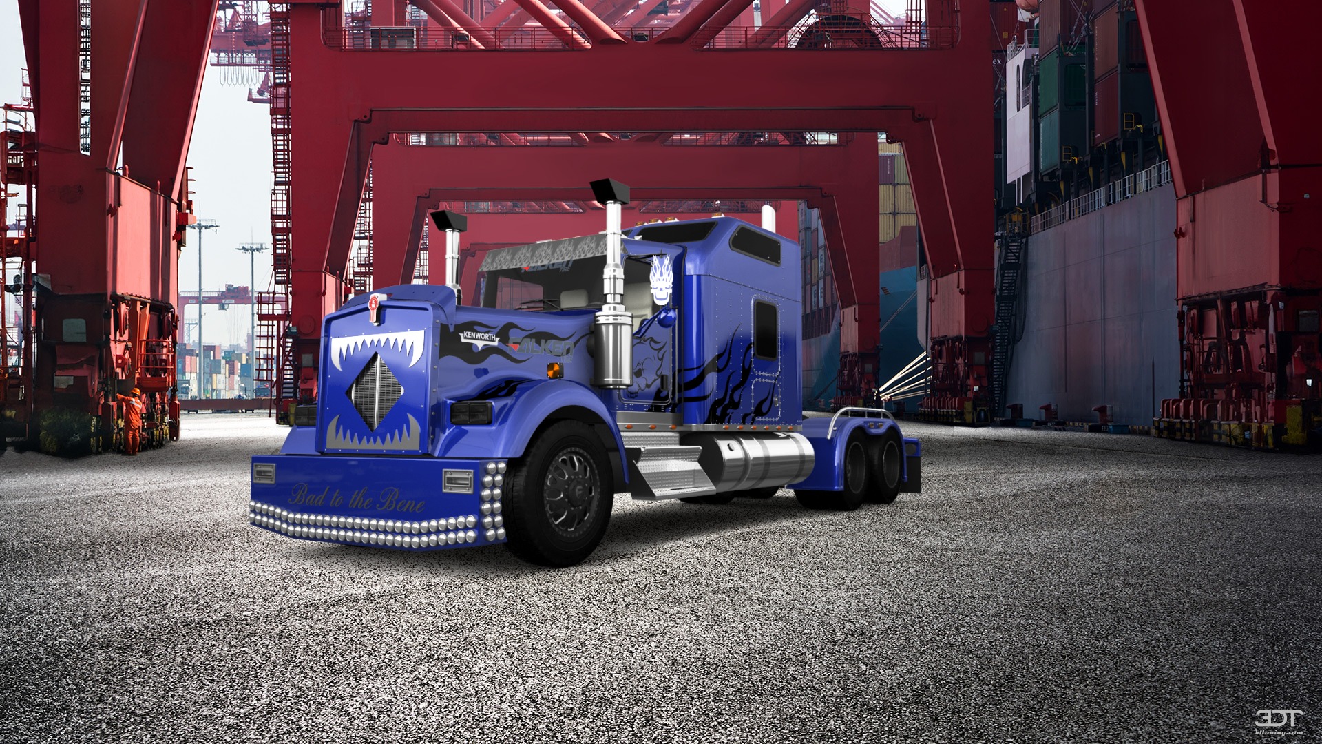 Kenworth W900 Sleeper Cab Truck 2015
