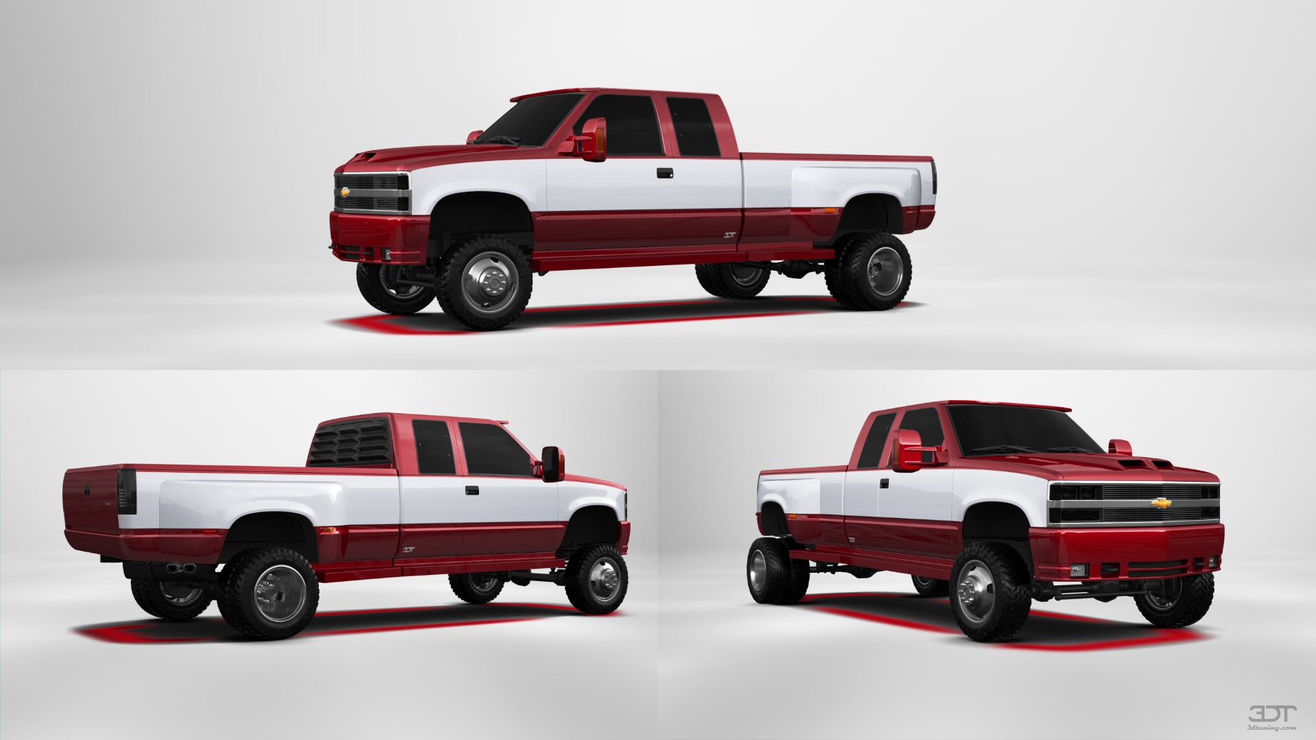 Chevrolet K3500 Extended Cab Pickup Truck 1988