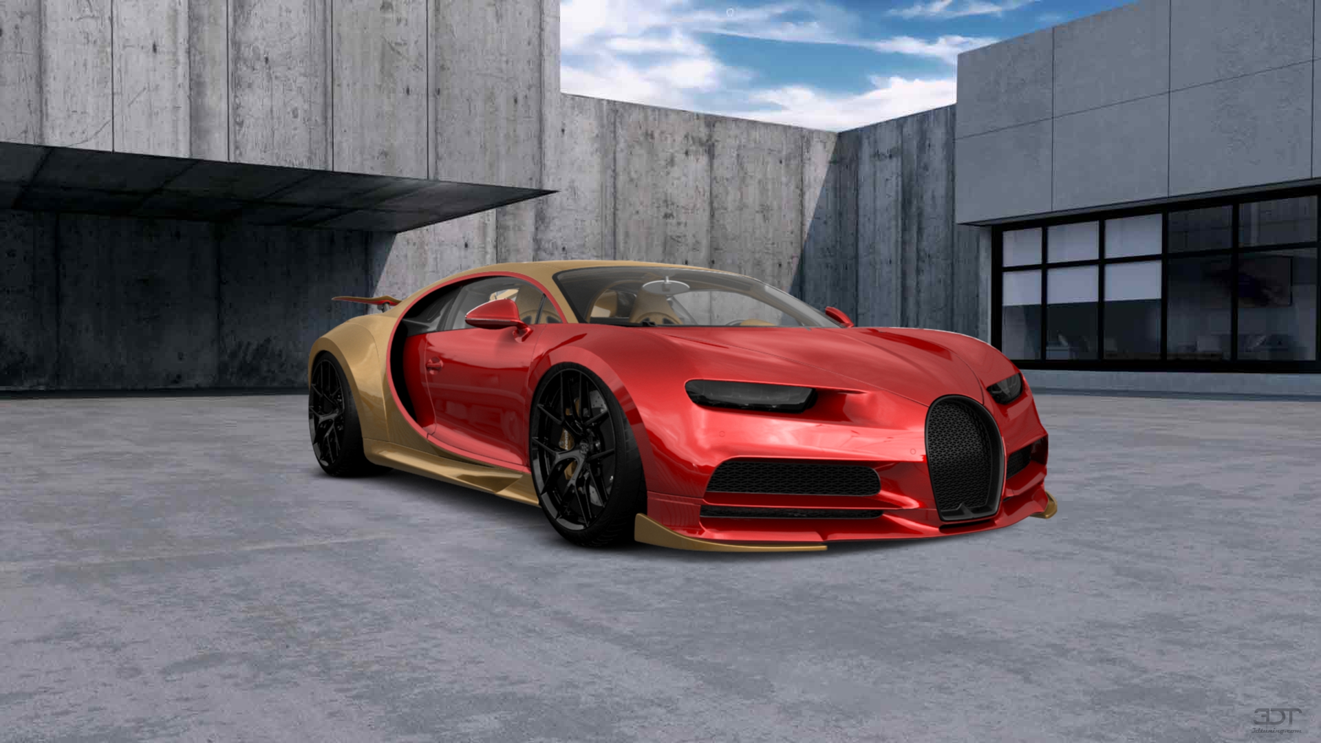 Bugatti Chiron 2 Door Coupe 2016