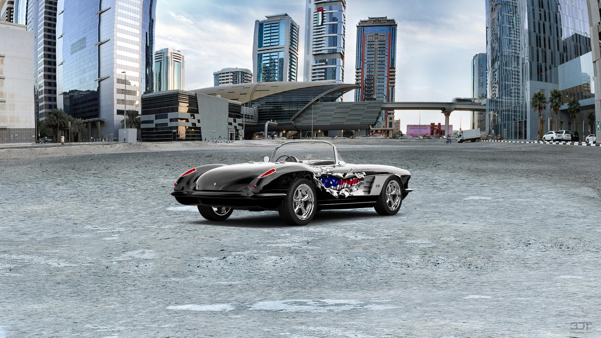 Chevrolet Corvette Convertible Coupe 1958 tuning