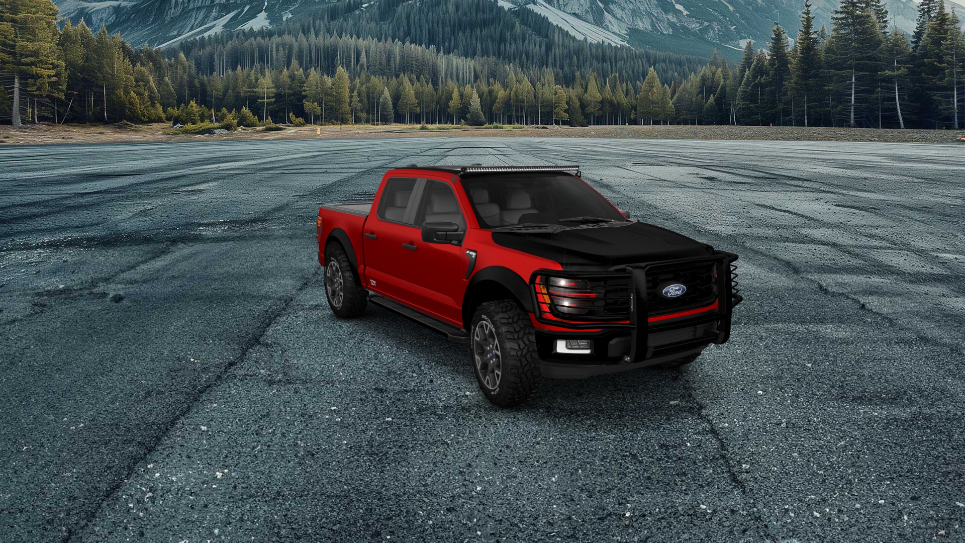 Ford F-150 SuperCrew 4 Door pickup truck 2024 tuning