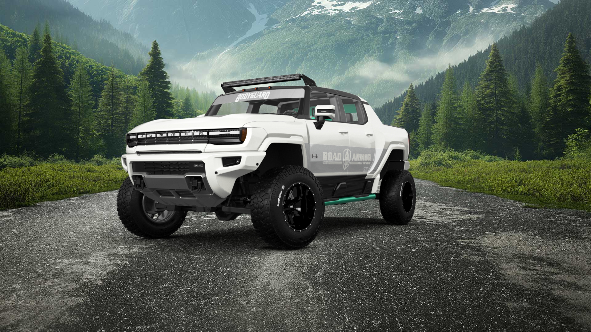 GMC Hummer EV 4 Door pickup truck 2021 tuning