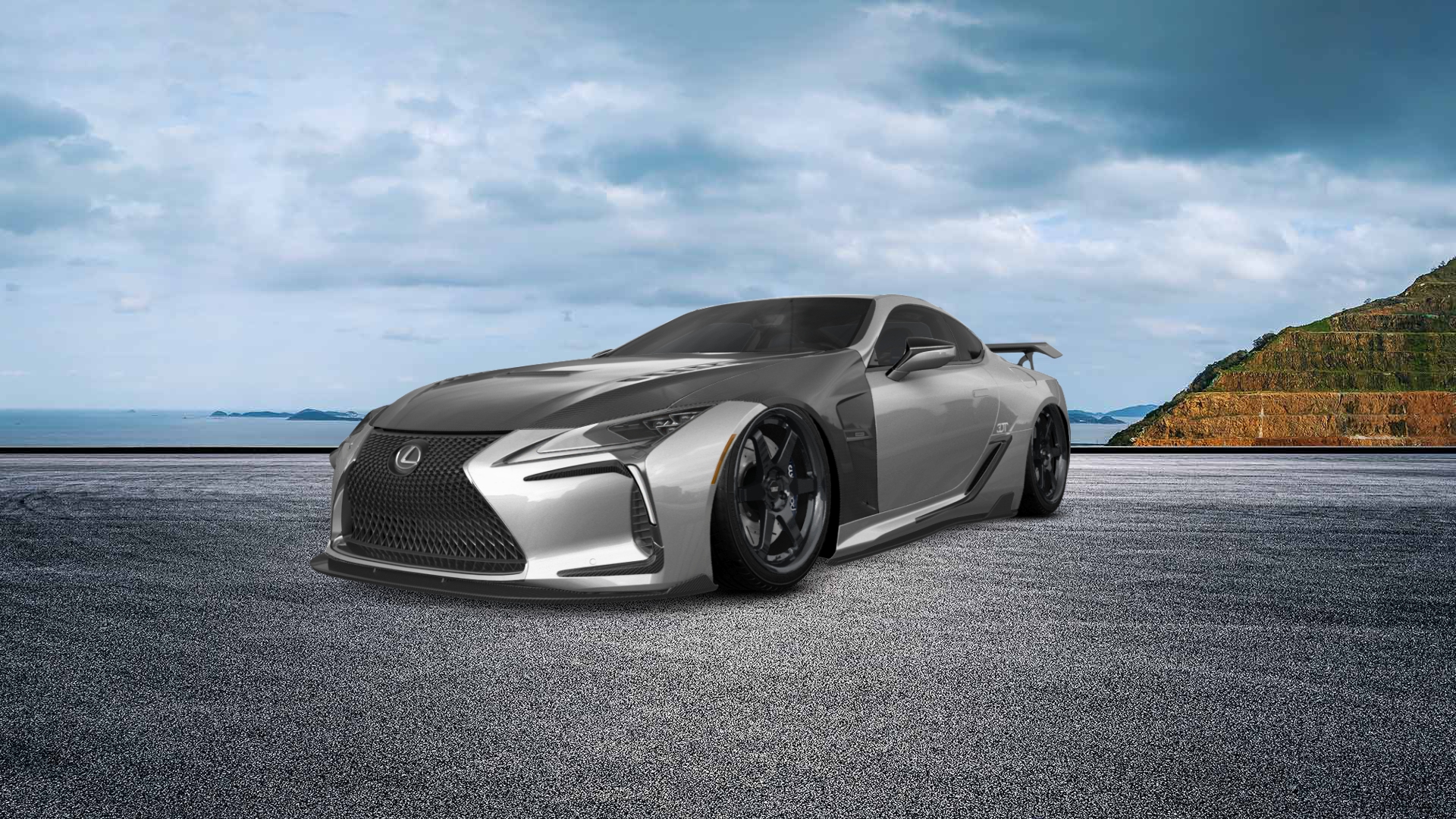 Lexus LC500 2 door fastback coupe 2017