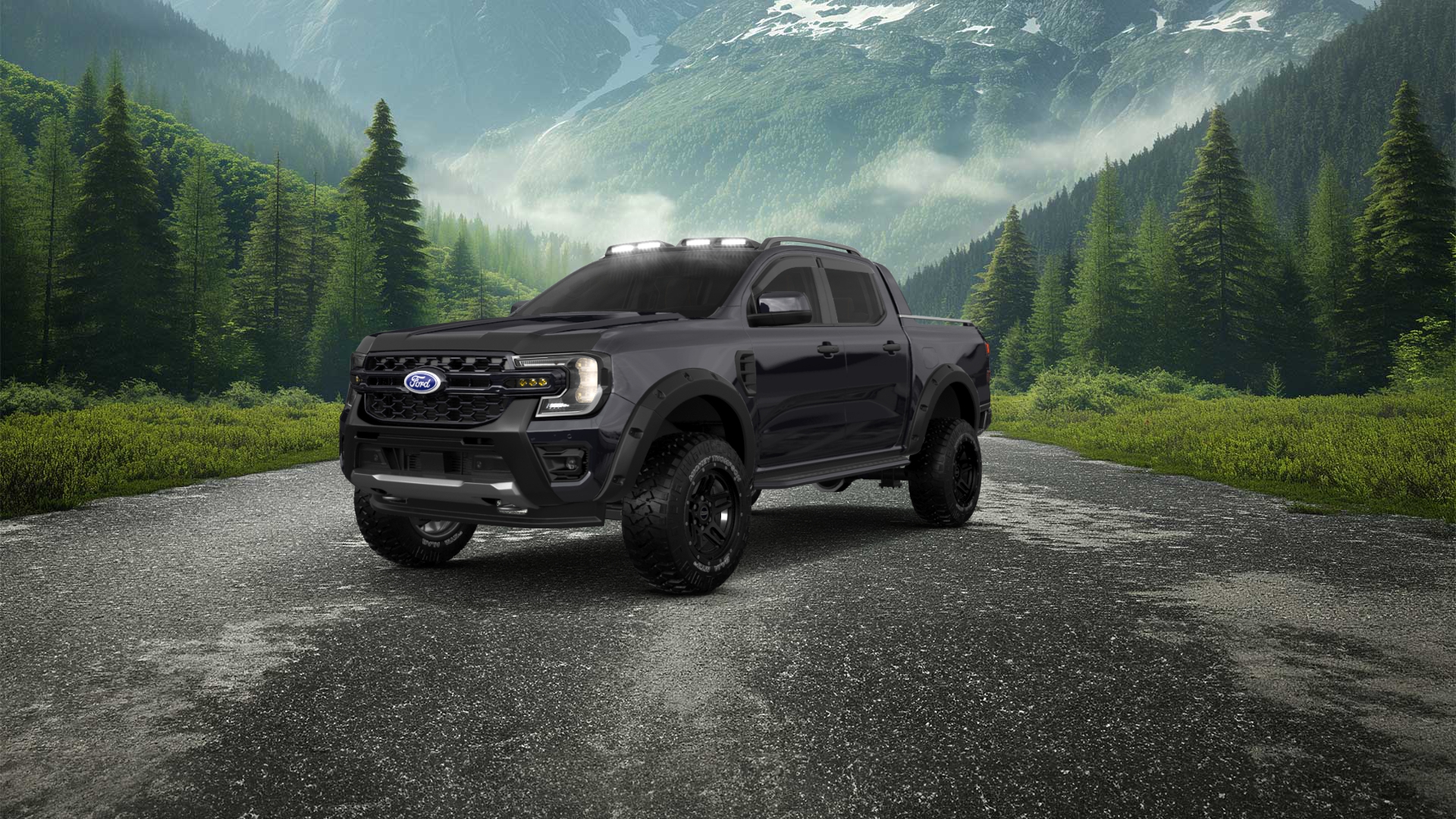Ford Ranger 4 Door pickup truck 2022