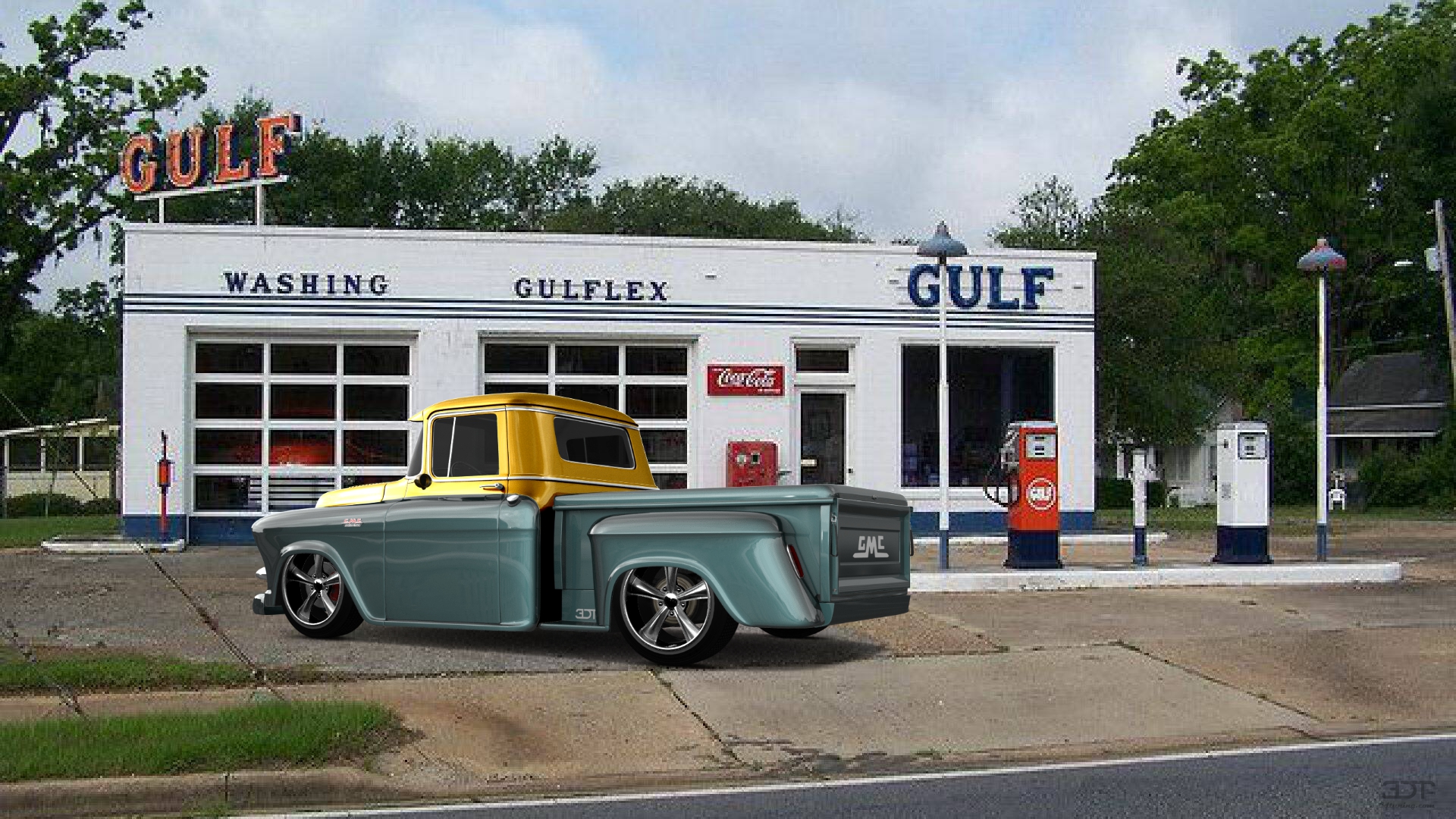 GMC 100 Stepside 2 Door pickup truck 1957 Images