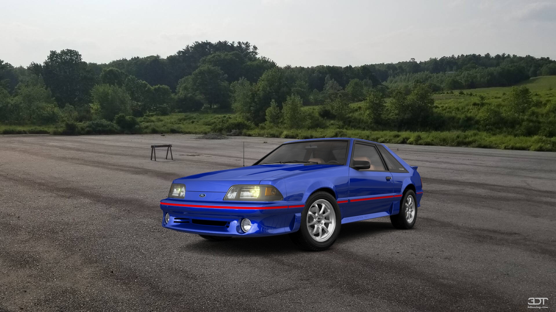 Ford Mustang 3 Door Hatchback 1988 Images