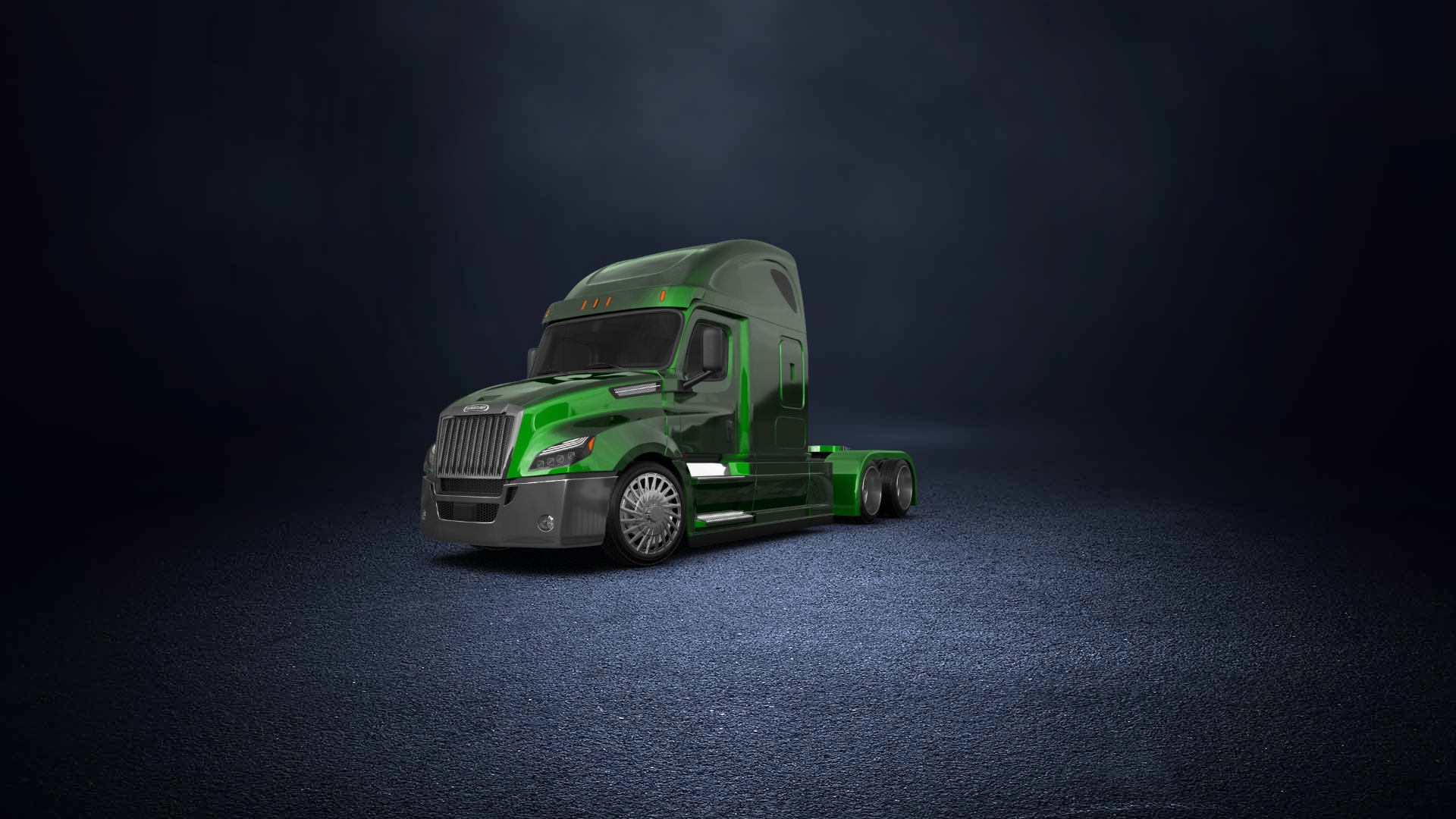 Freightliner Cascadia Sleeper Cab Truck 2018 tuning