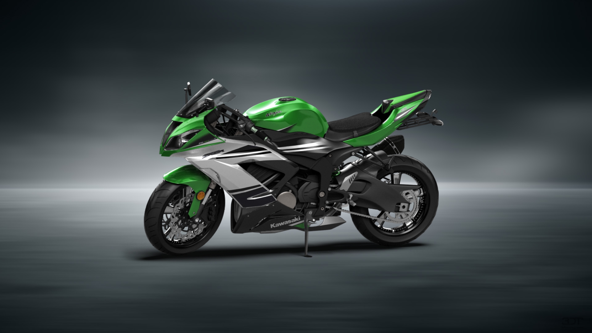 Kawasaki Ninja ZX 6R Sport Bike 2015