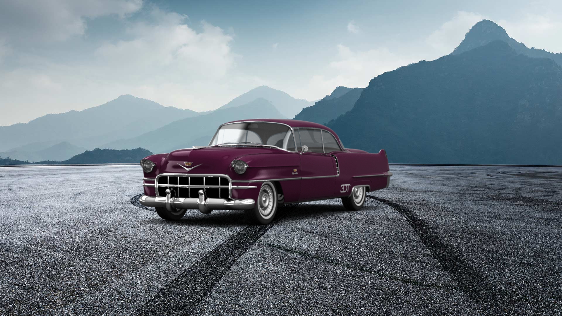 Cadillac De Ville Coupe 1956