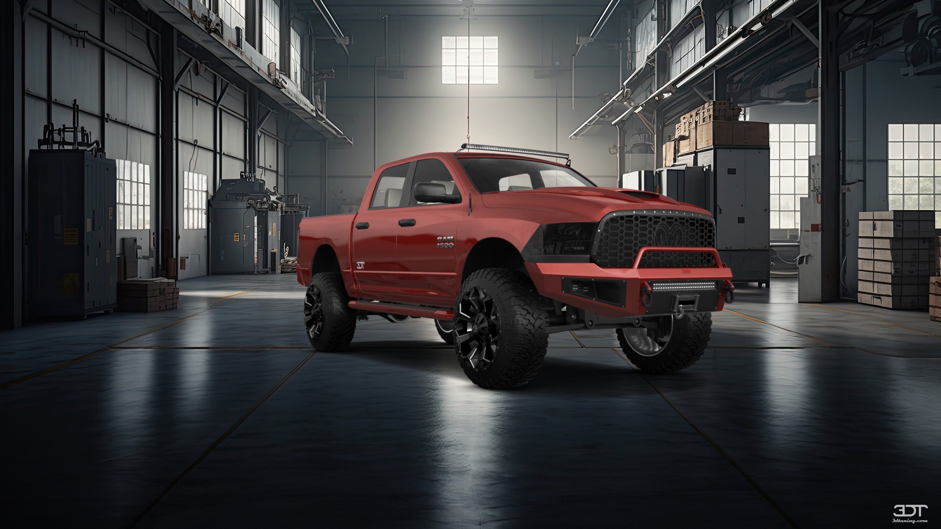 Dodge Ram 1500 5.7' box 4 Door pickup truck 2010