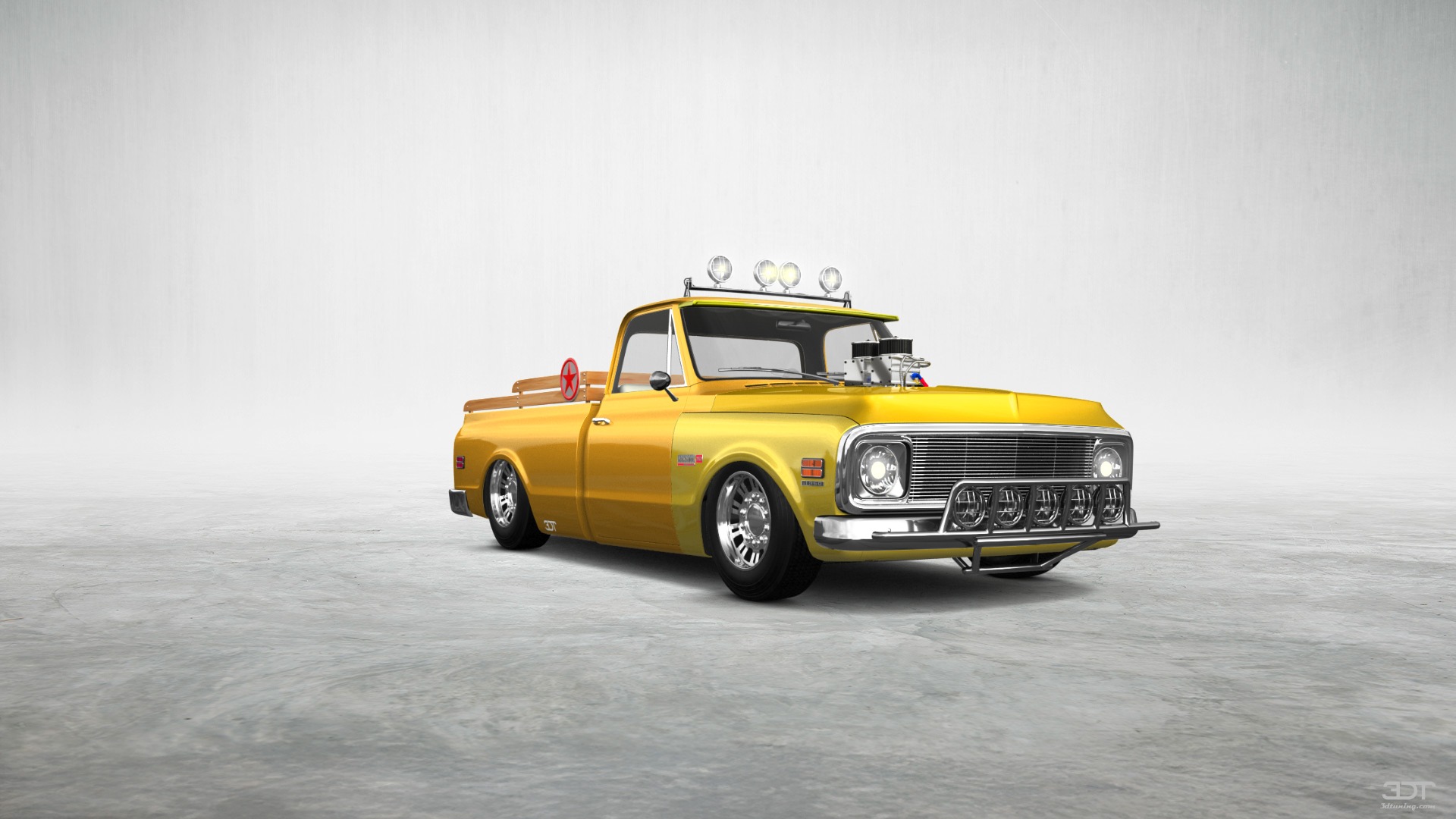 Chevrolet C-10 Cheyenne 2 Door pickup truck 1972 tuning