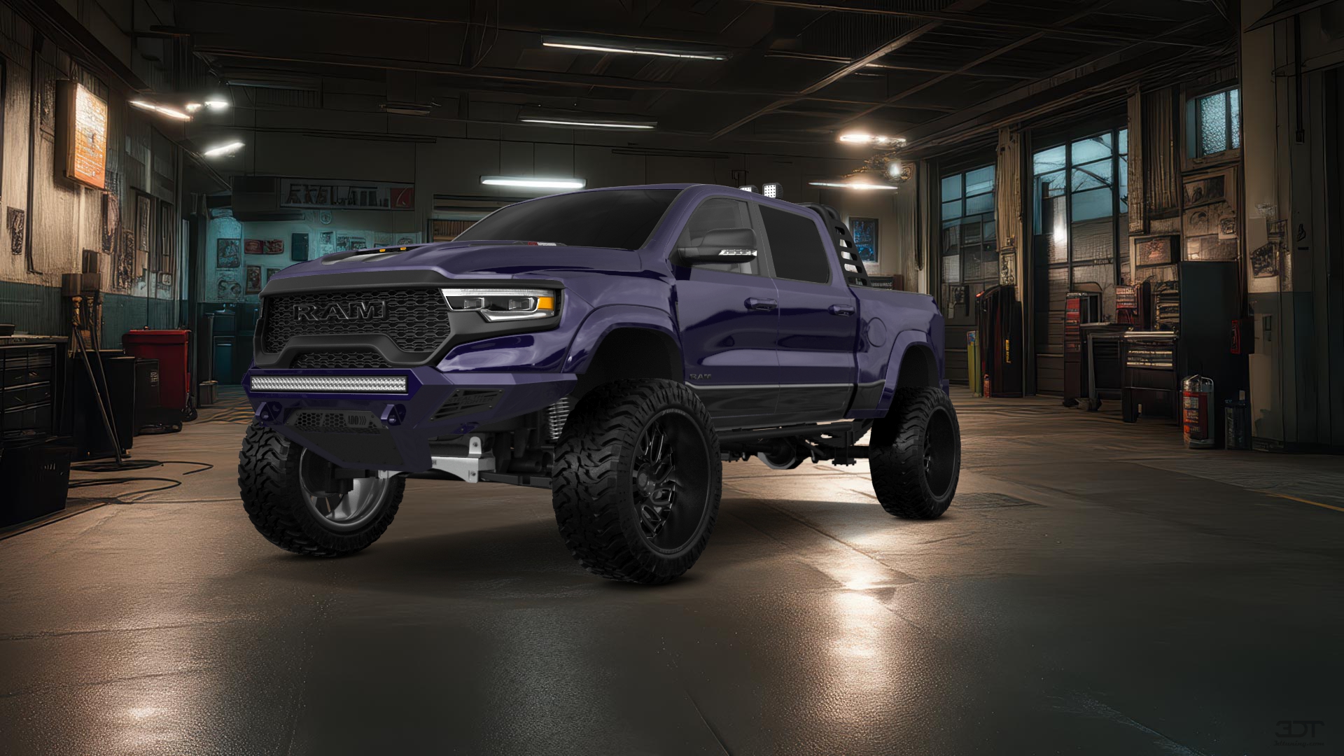 Dodge Ram 1500 TRX 4 Door pickup truck 2021 tuning