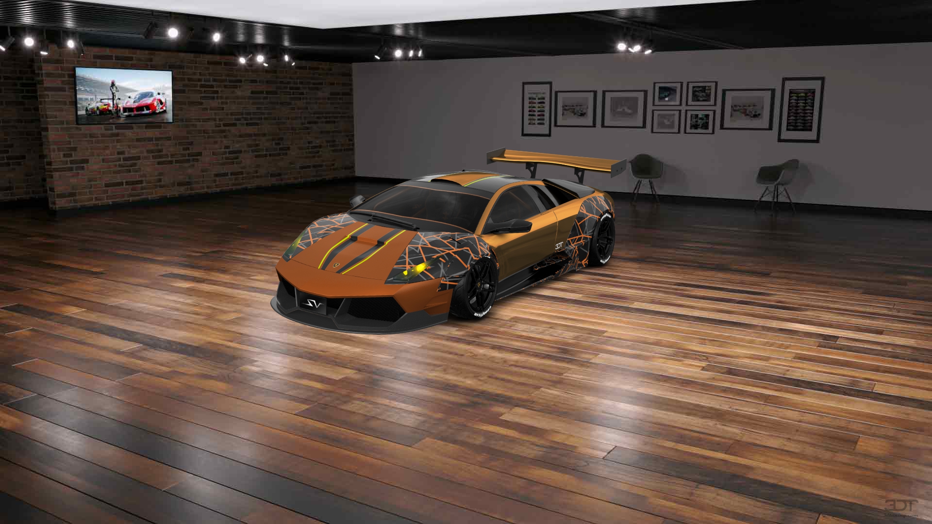 Lamborghini Murcielago 2 Door Coupe 2001 tuning