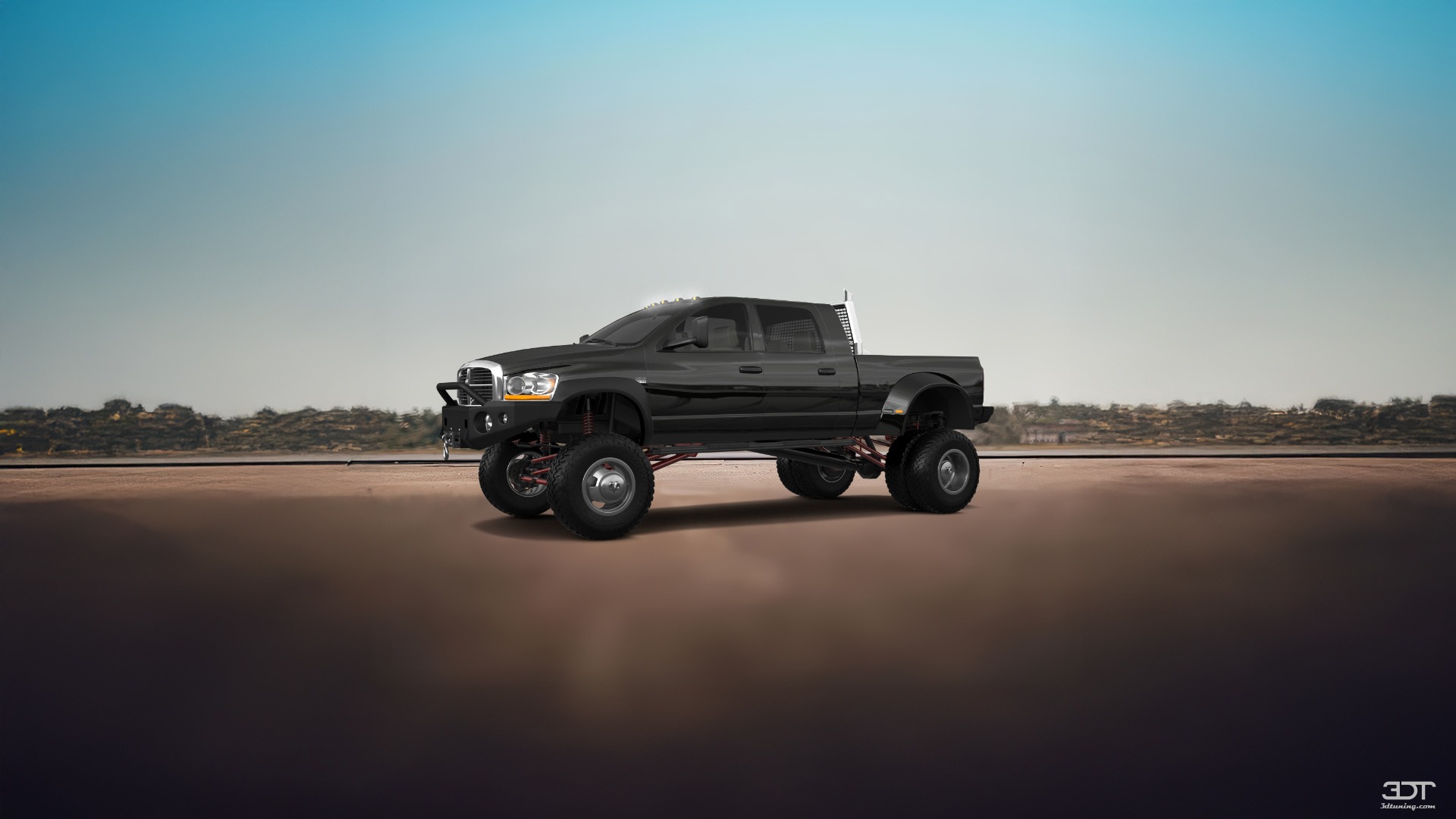Dodge Ram 3500 Dually 4 Door pickup truck 2007 tuning