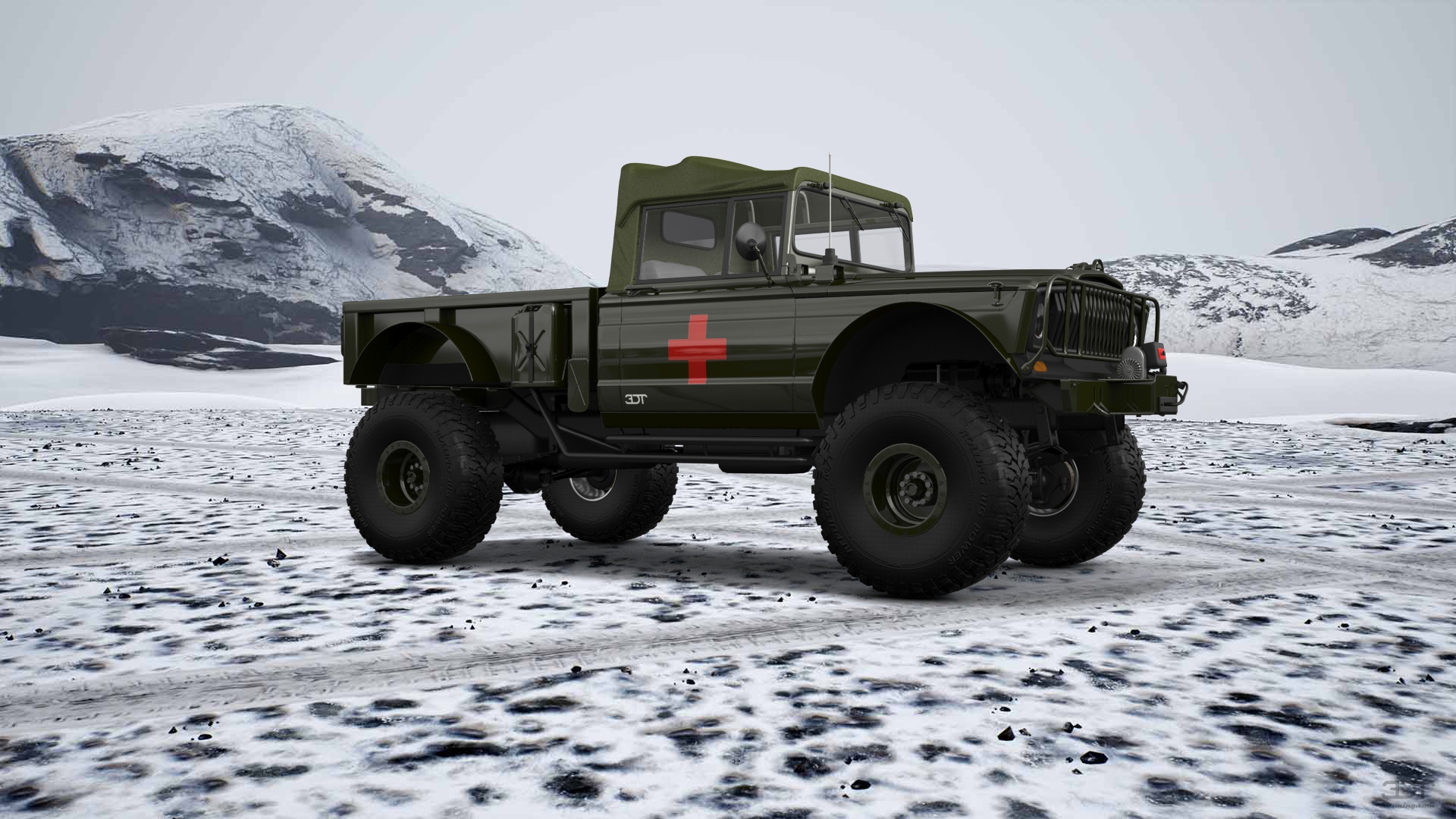 Jeep Kaiser M715 2 Door pickup truck 1968