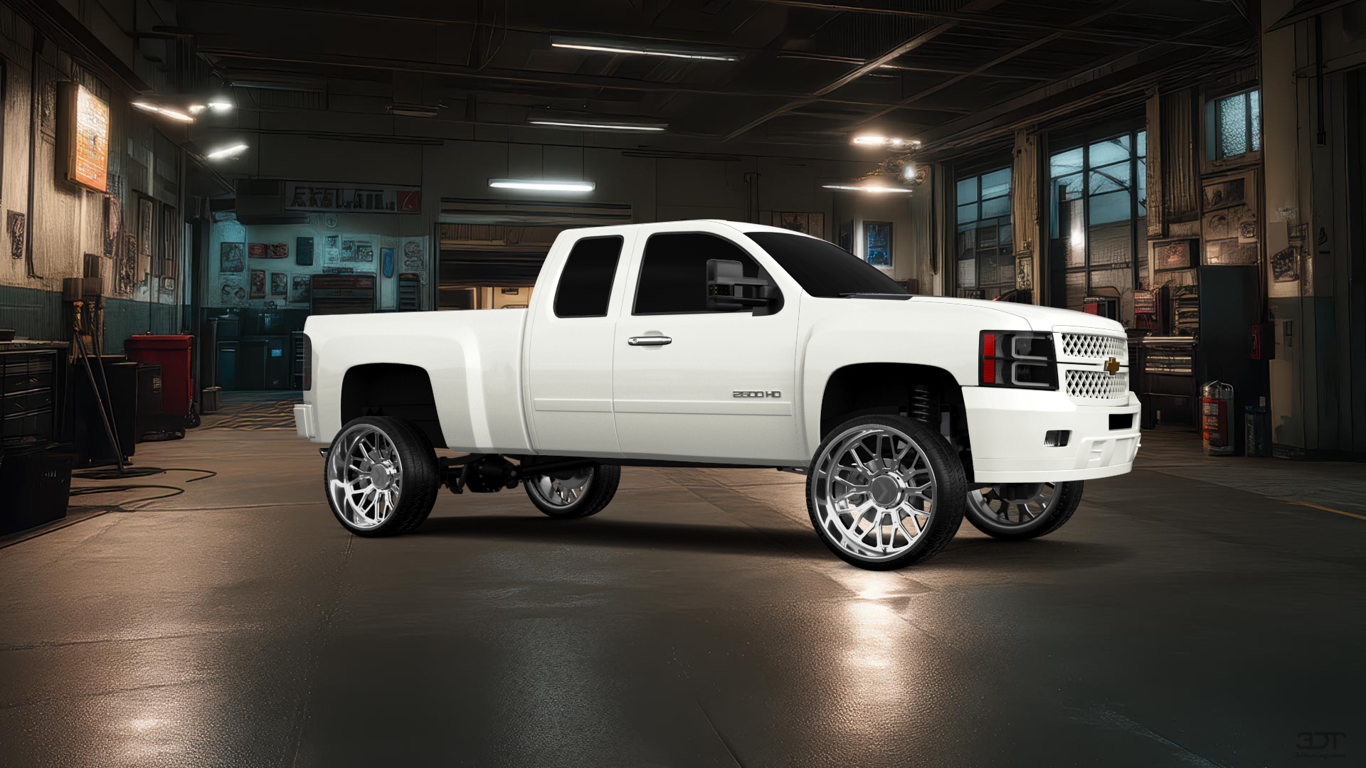 Chevrolet Silverado 2500 HD Extended Cab Pickup Truck 2007 tuning