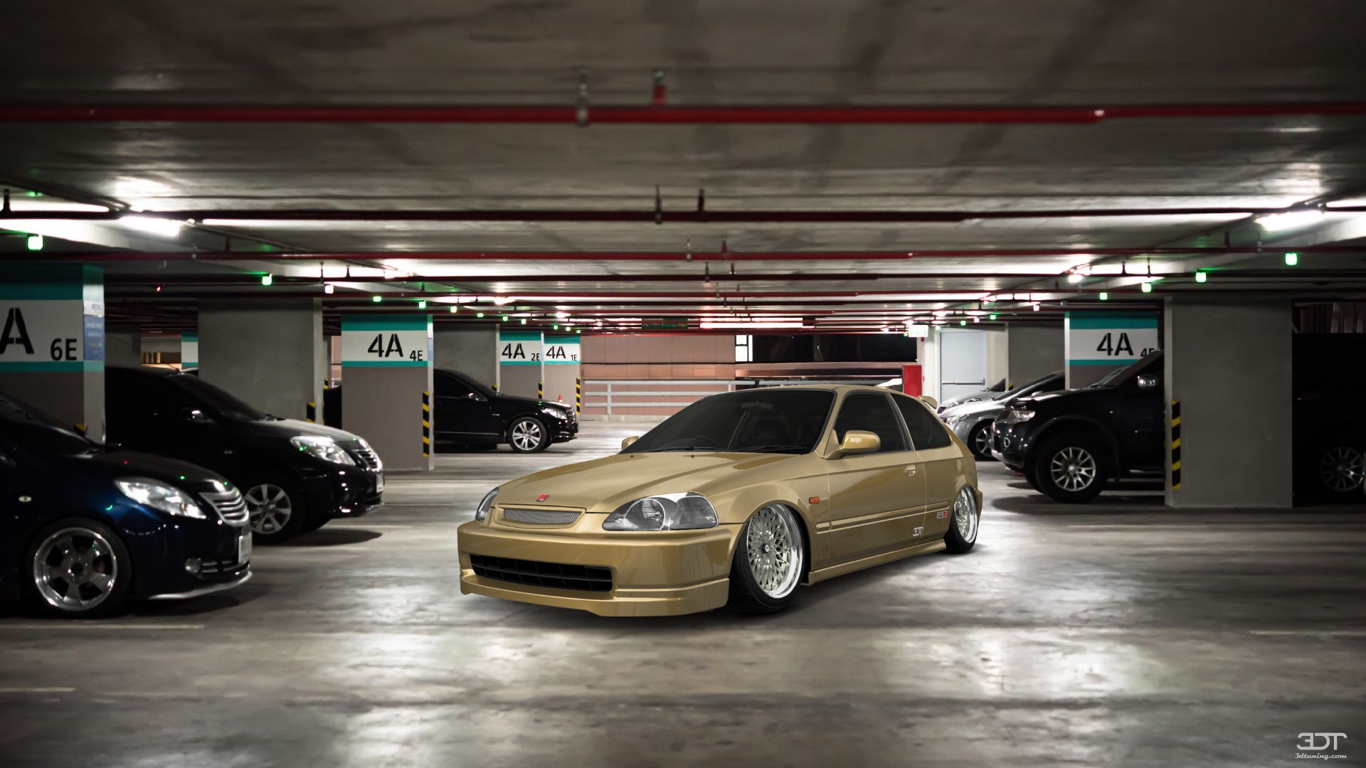 Honda Civic 3 Door Hatchback 1997 Images