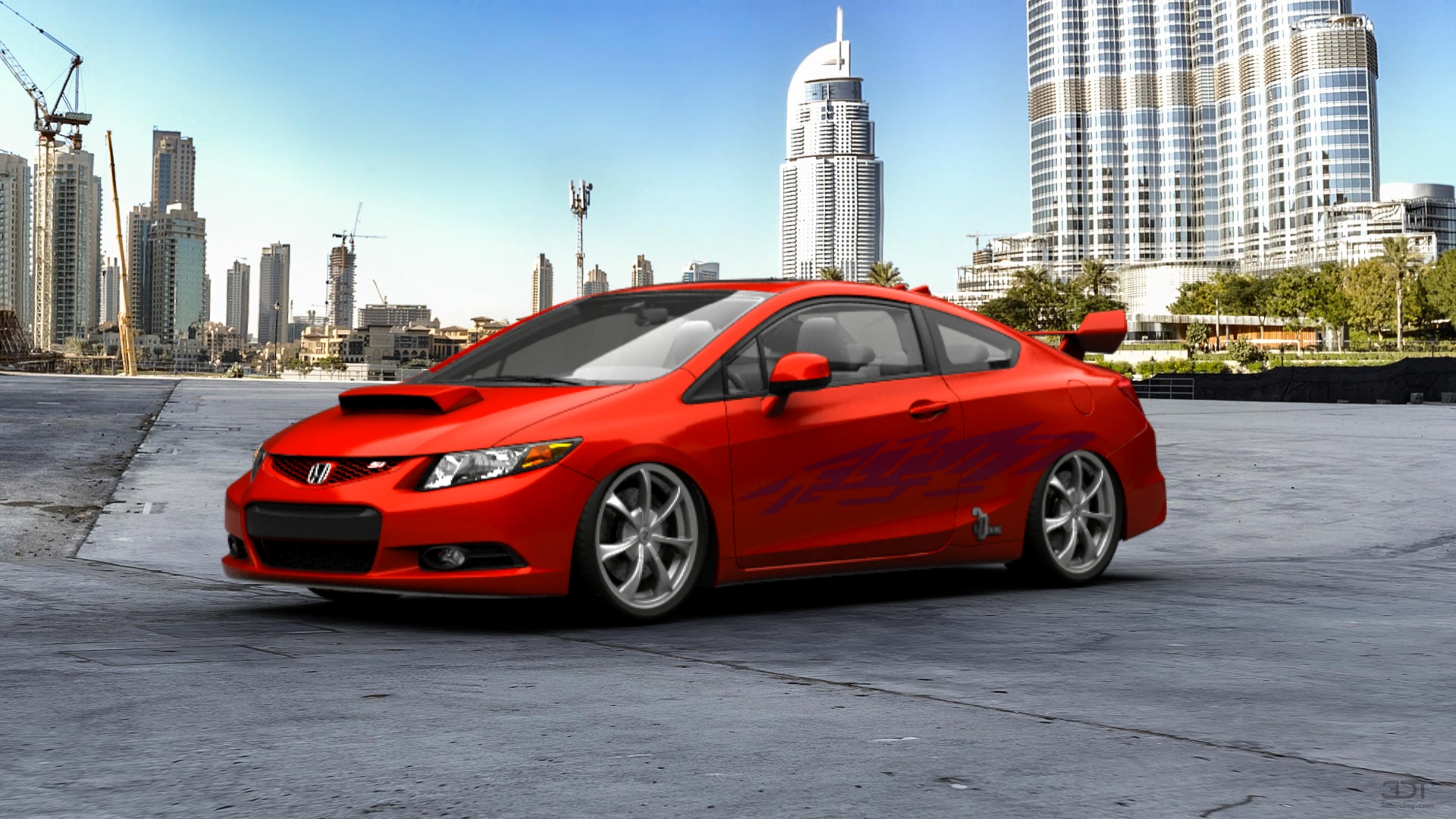 Honda Civic Si Coupe 2012 tuning