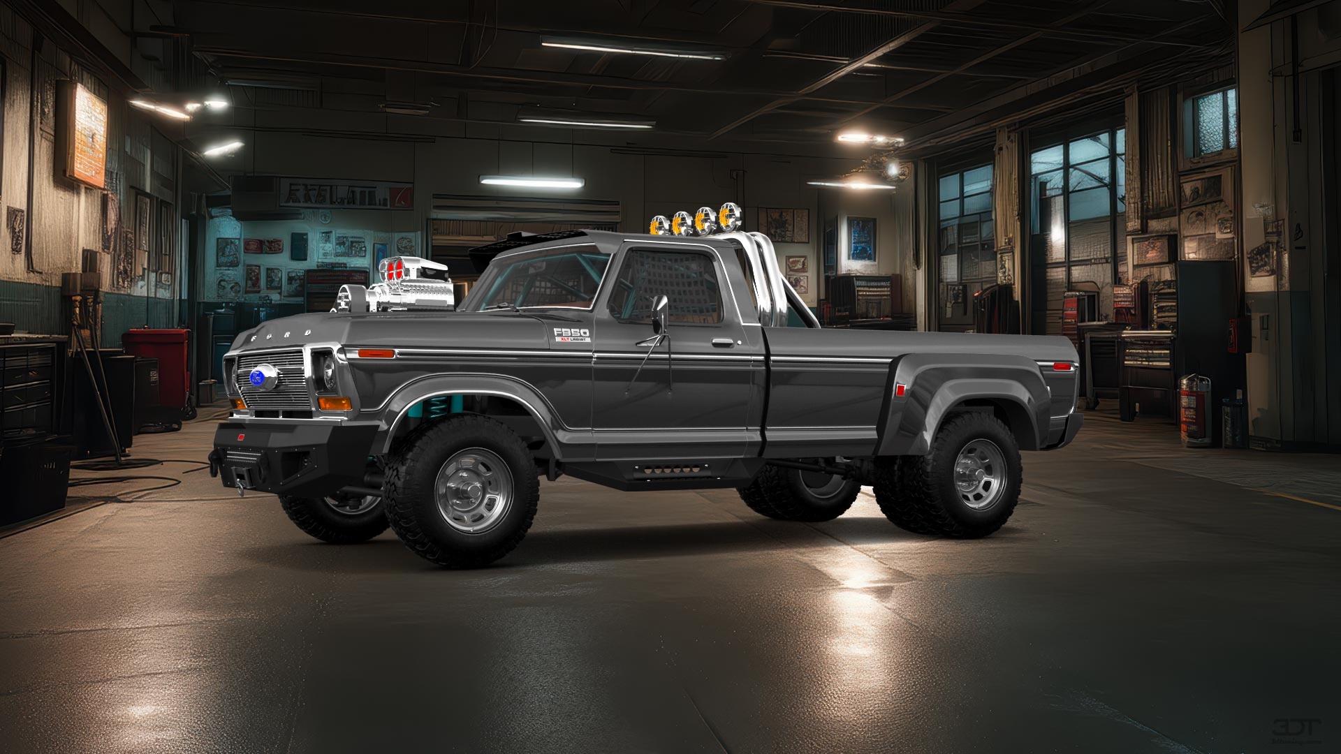 Ford F-350 Dually Regular Cab 2 Door pickup truck 1978