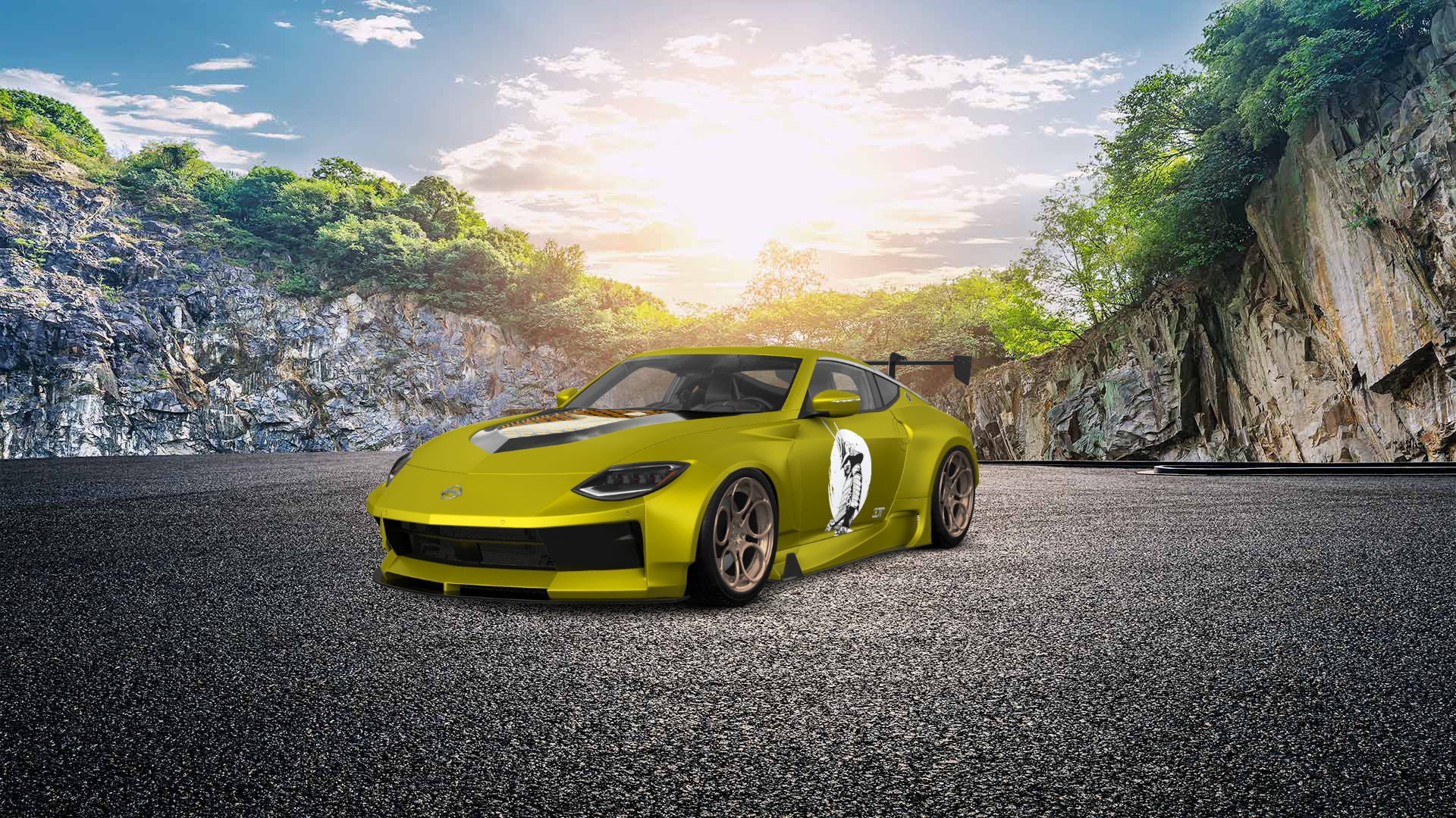 Nissan Z 2 door fastback coupe 2022 tuning