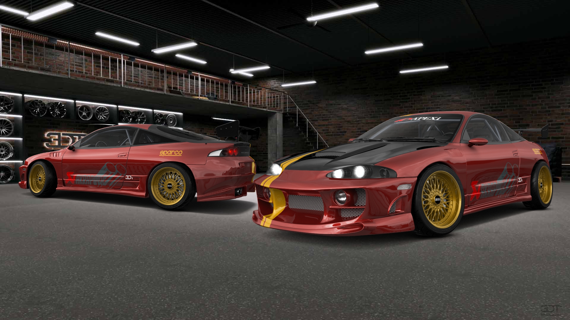 Mitsubishi Eclipse GSX Coupe 1995 tuning