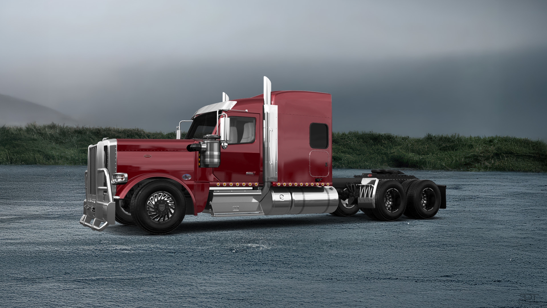 Peterbilt 589 Sleeper Cab Truck 2024 tuning