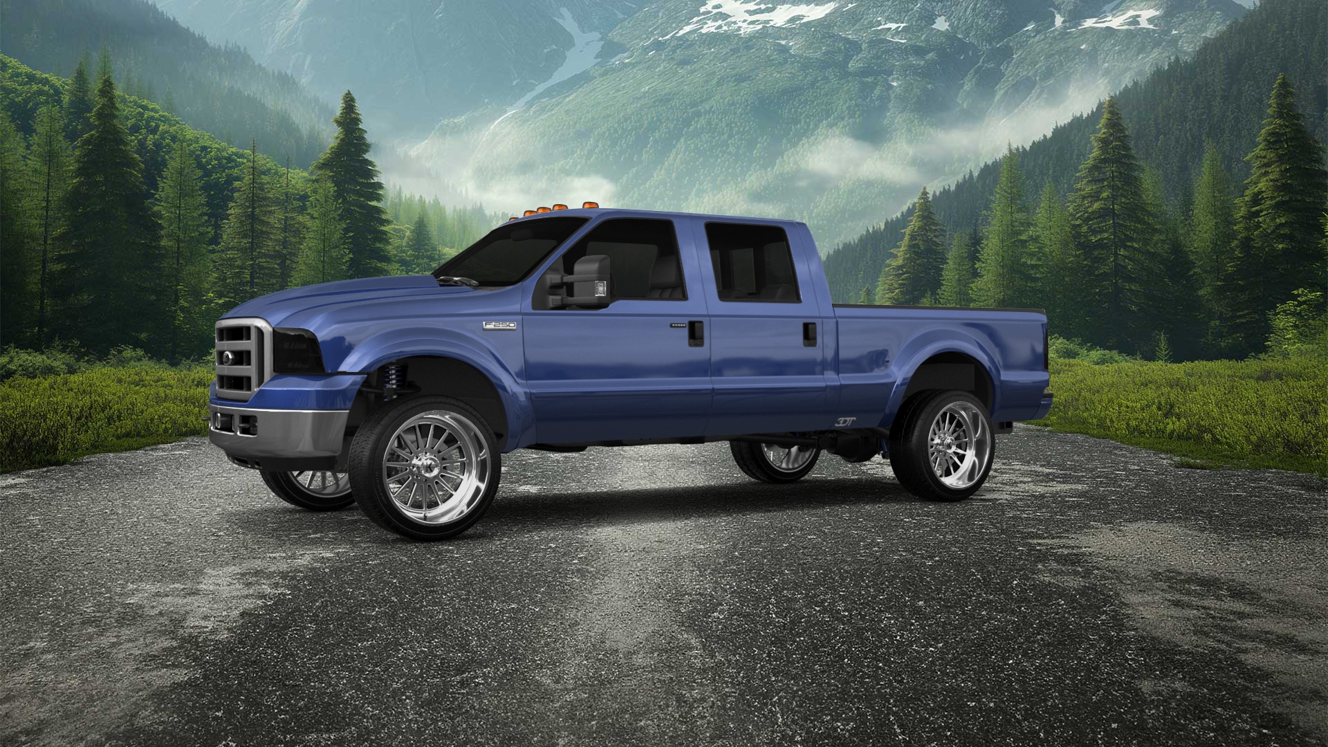 Ford F-250 Crew Cab 4 Door pickup truck 1999