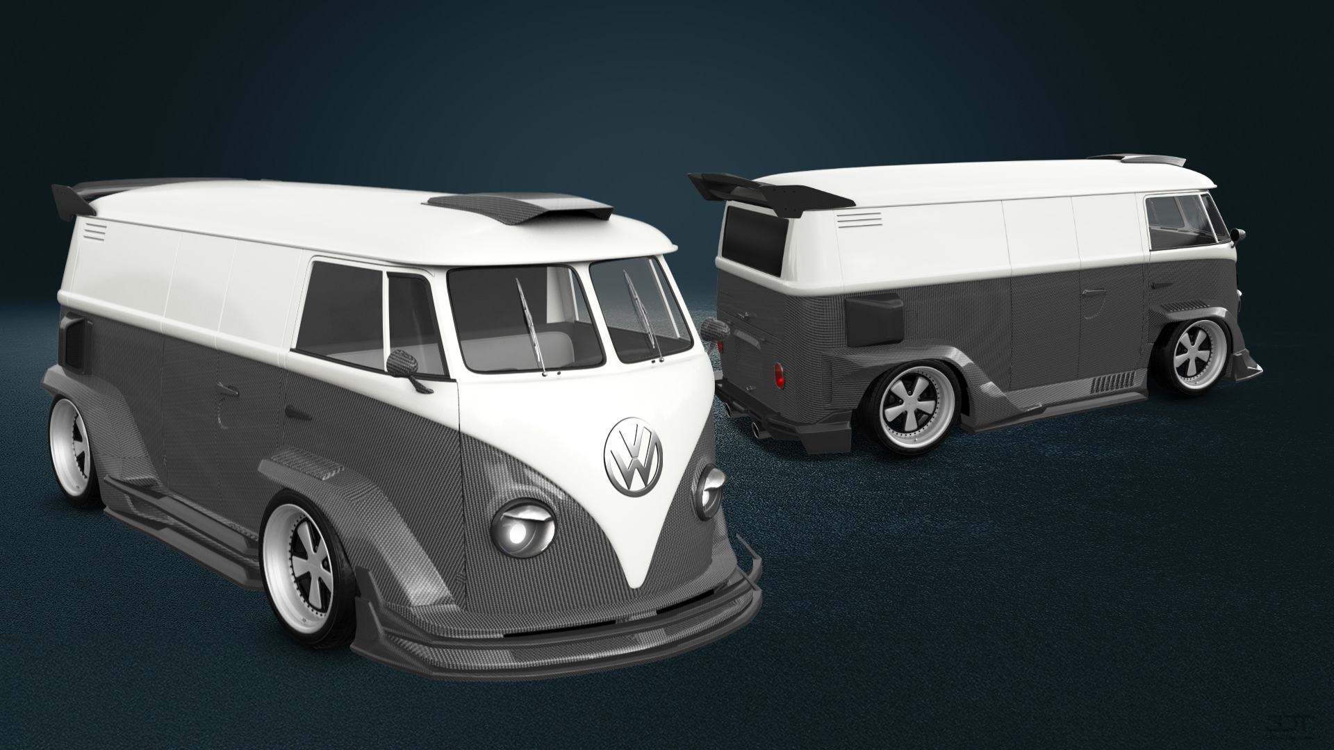 Volkswagen T1 Van 1950 tuning