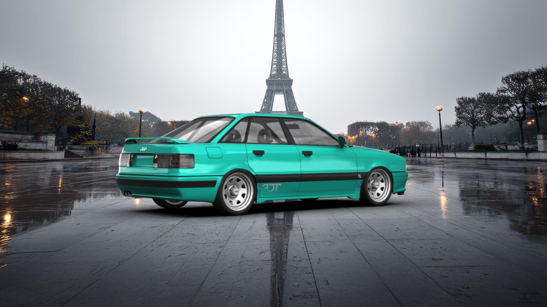 Audi 80 Sedan 1991 tuning