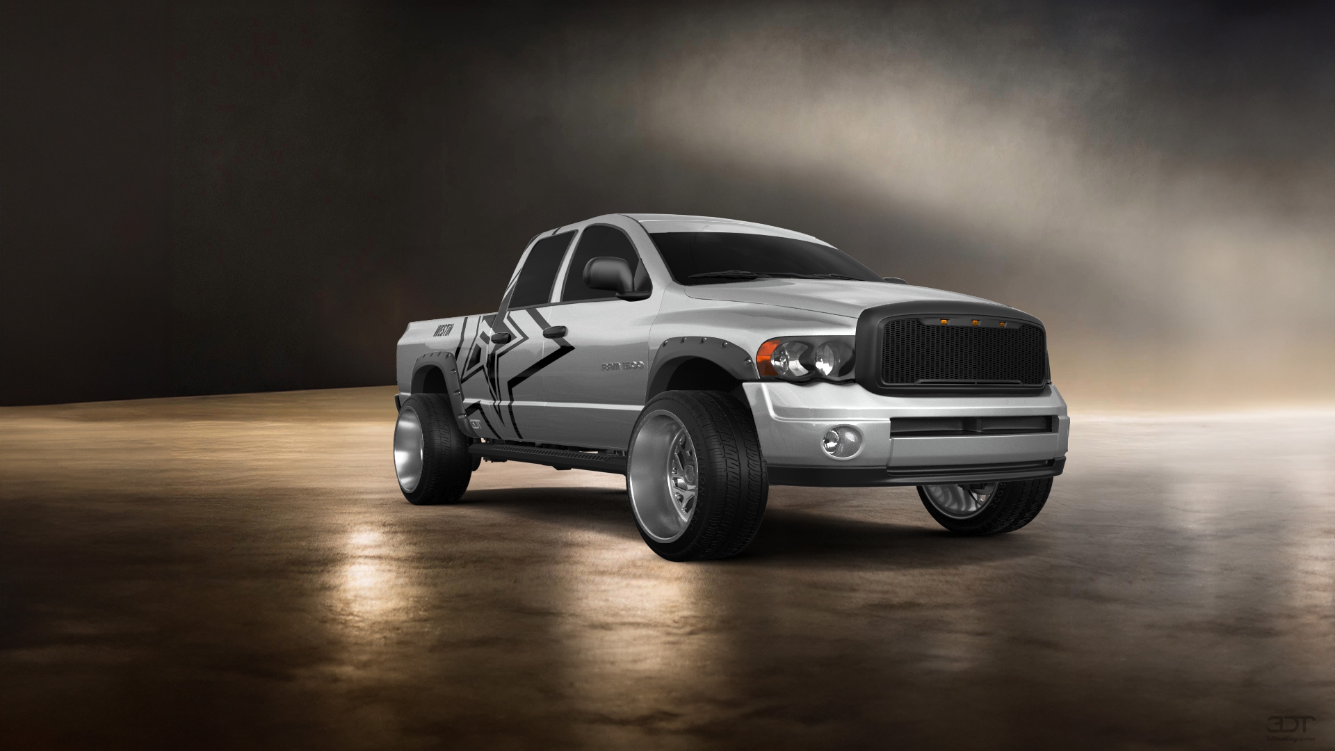 Dodge Ram 1500 6.4 ft box 4 Door pickup truck 2002 tuning