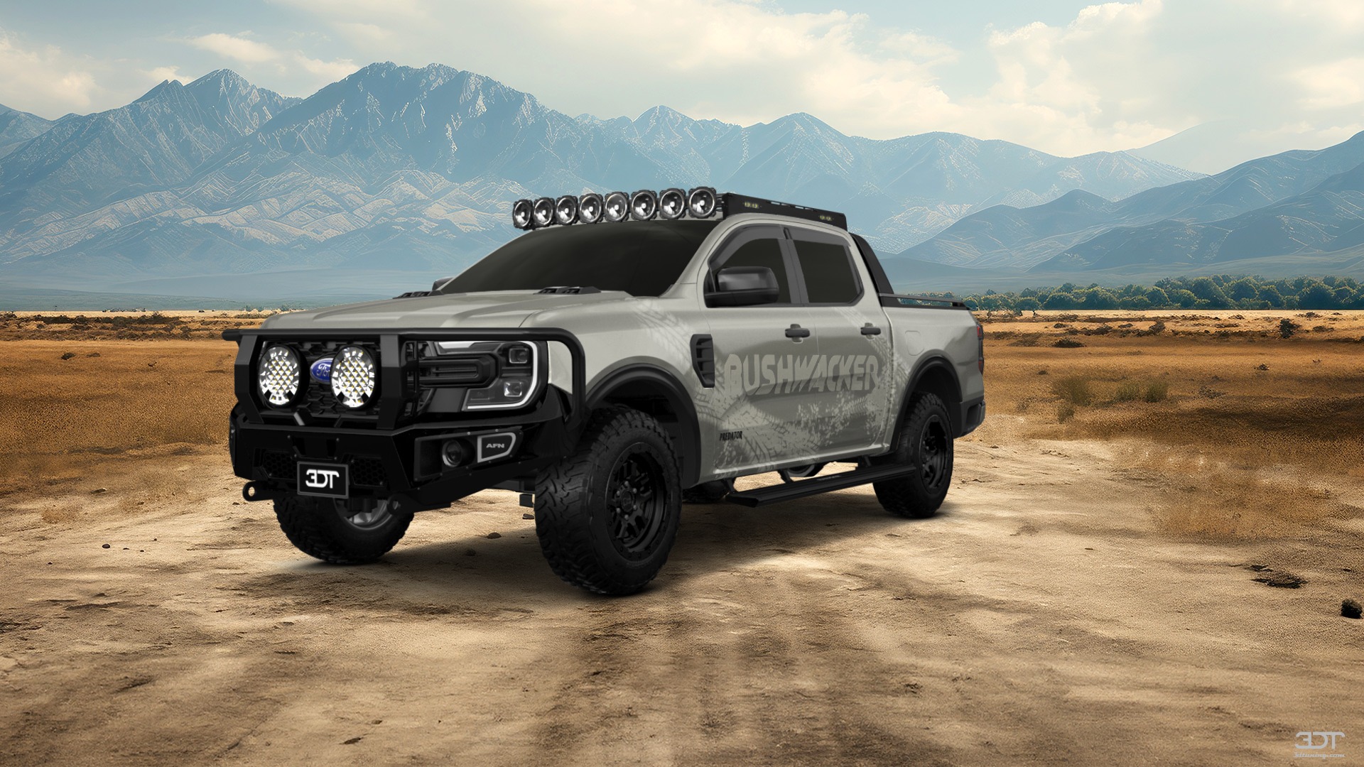 Ford Ranger 4 Door pickup truck 2022 tuning