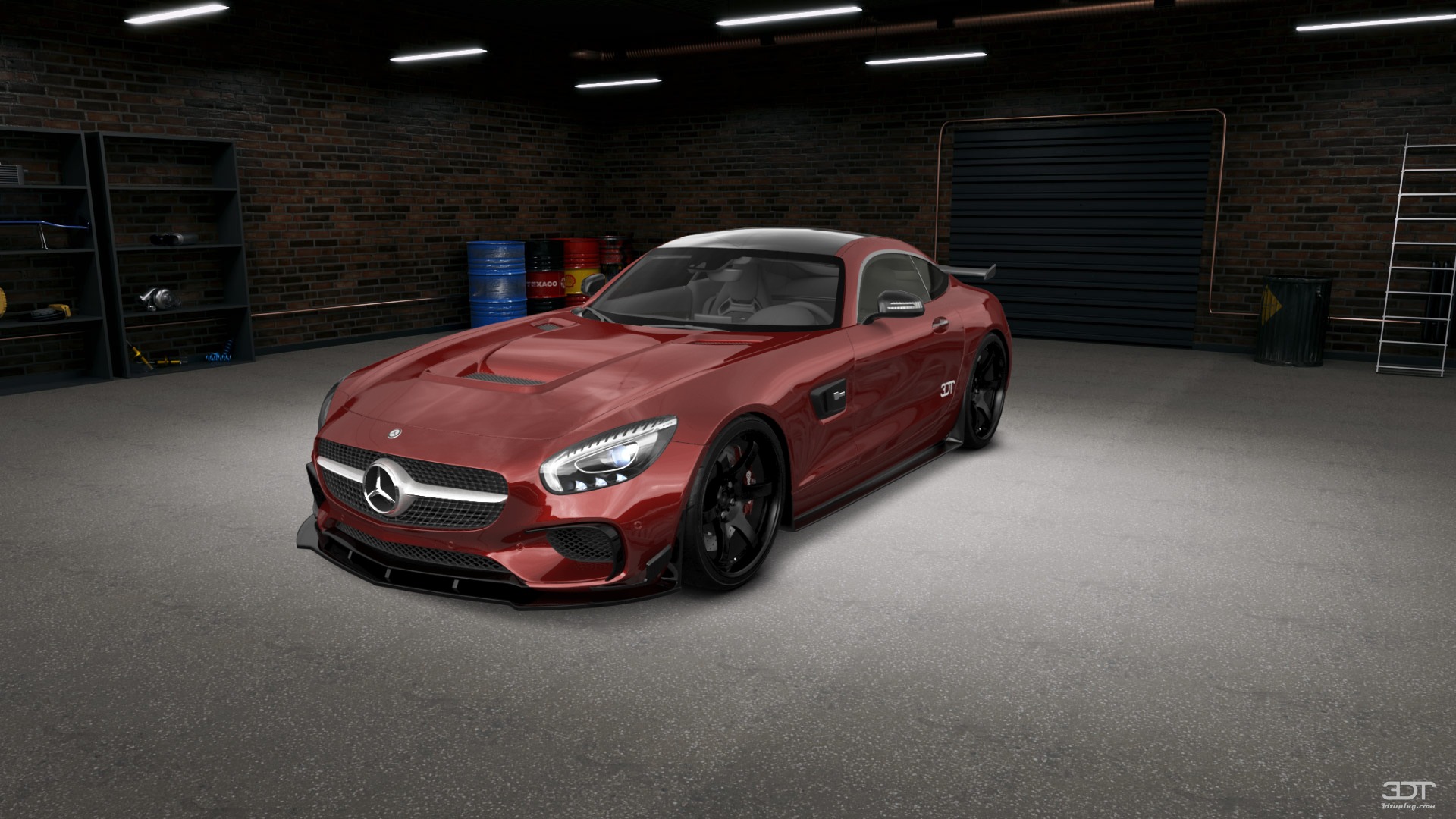 Mercedes AMG GT 2 door fastback coupe 2015 tuning