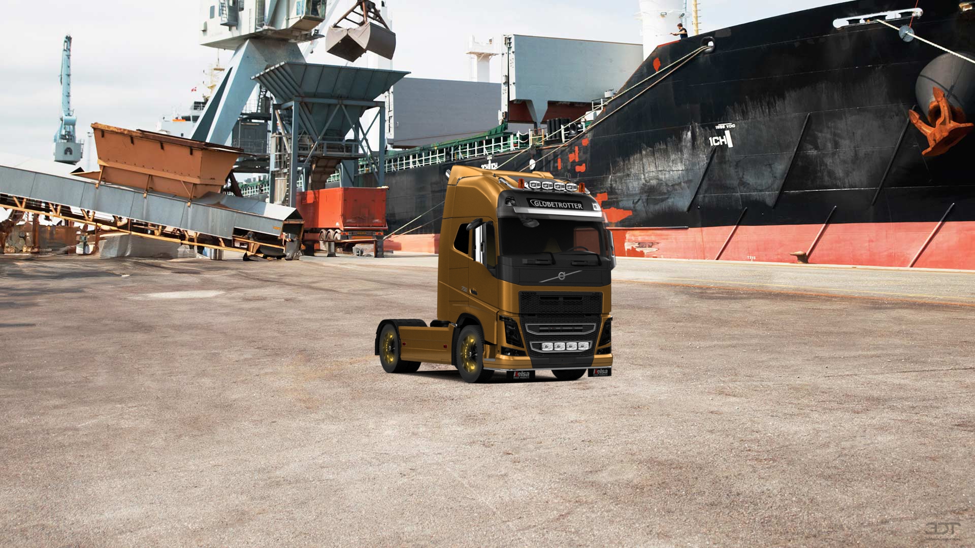Volvo FH16 Globetrotter XL Cab Truck 2013