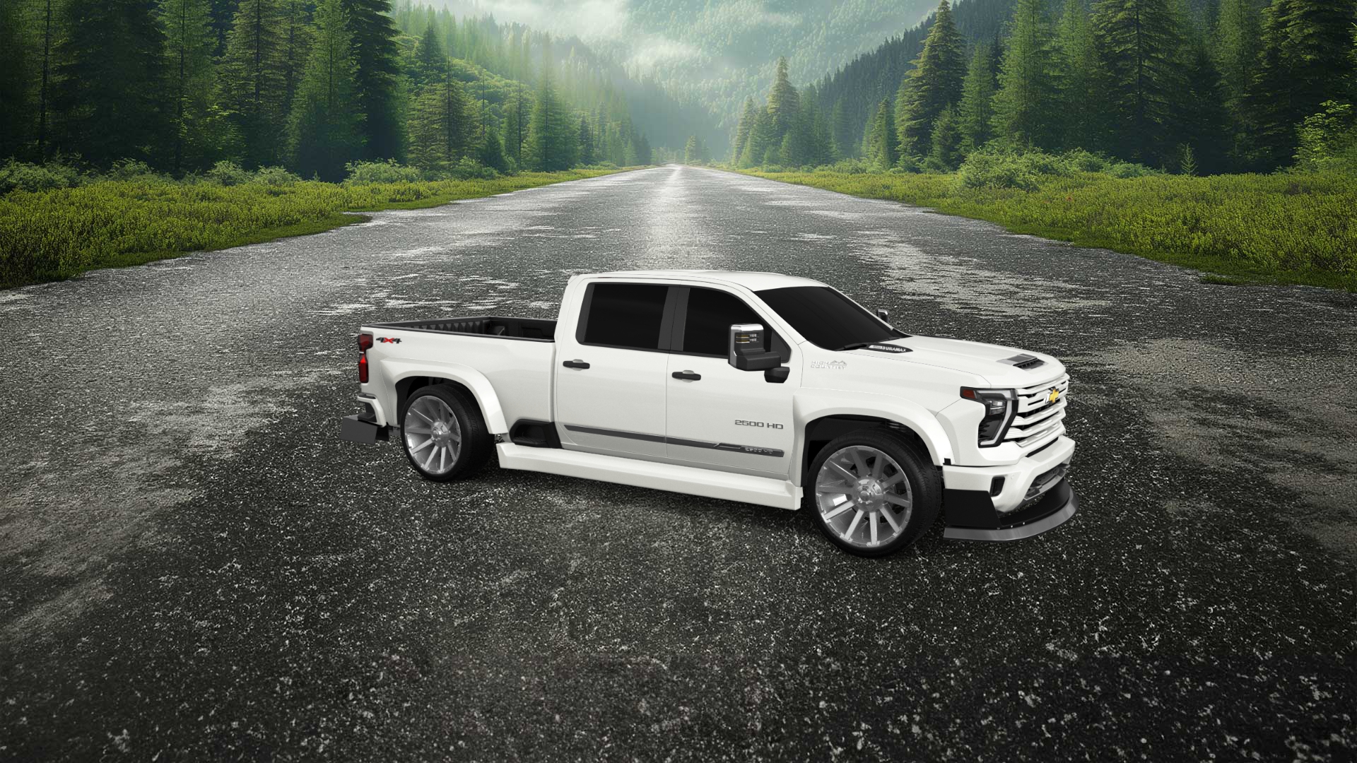 Chevrolet Silverado 2500 HD 4 Door pickup truck 2024