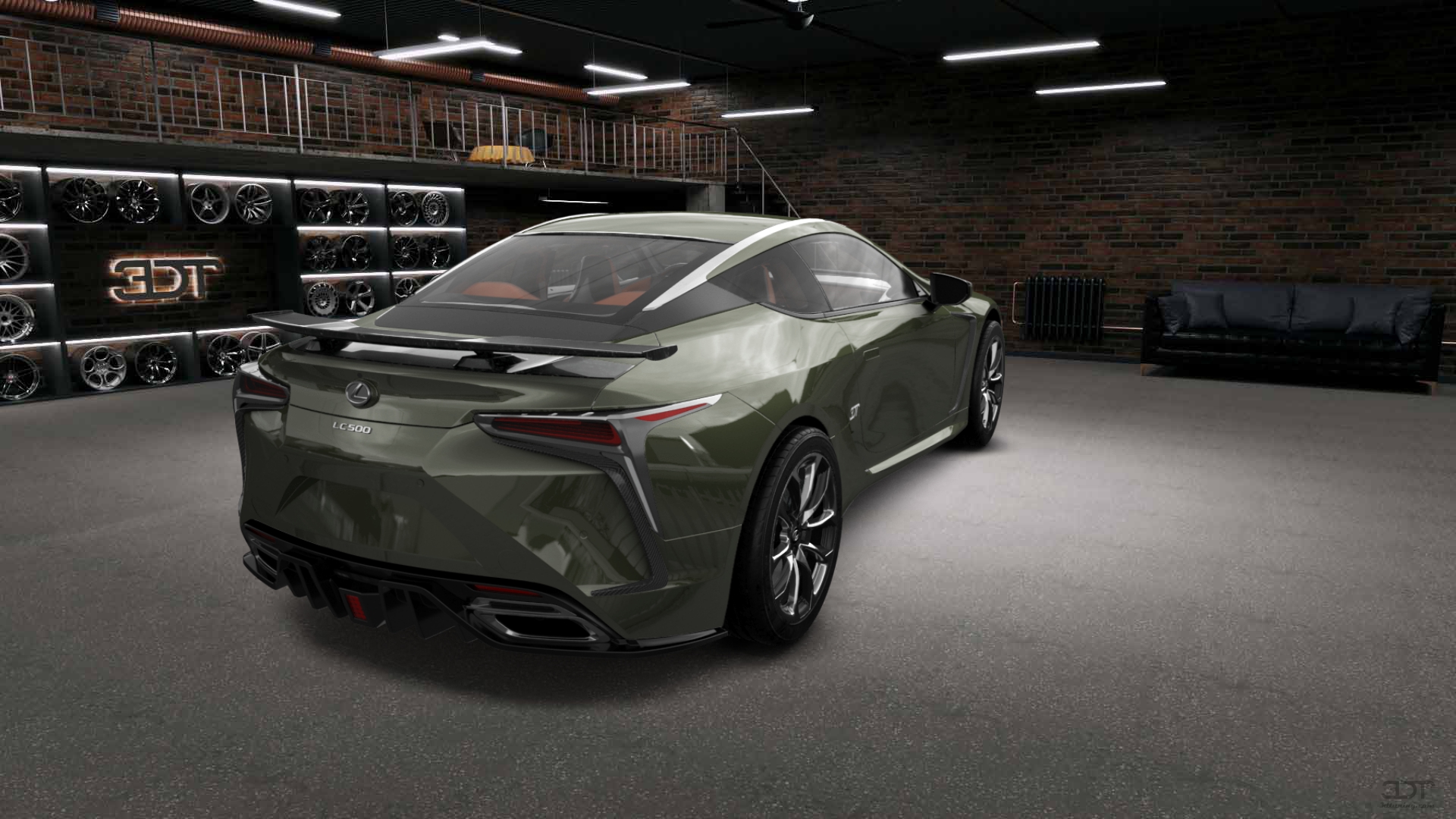Lexus LC500 2 door fastback coupe 2017