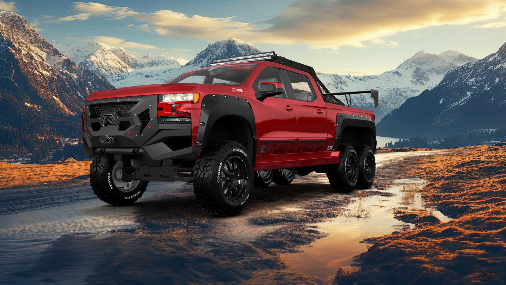 Chevrolet Silverado Hennessey Goliath 6X6 Truck 2020 Images