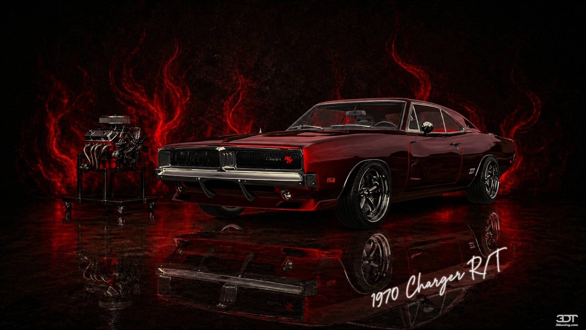 Tuning Dodge Charger 2 Door Coupe 1969
