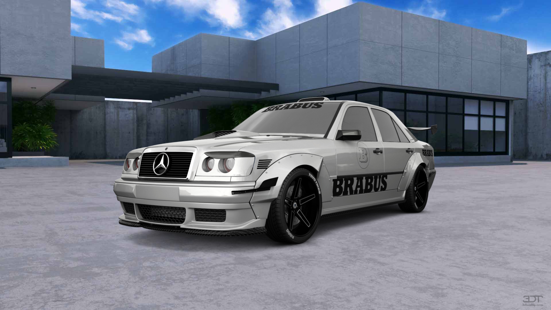 Mercedes E-Class Sedan 1984 tuning