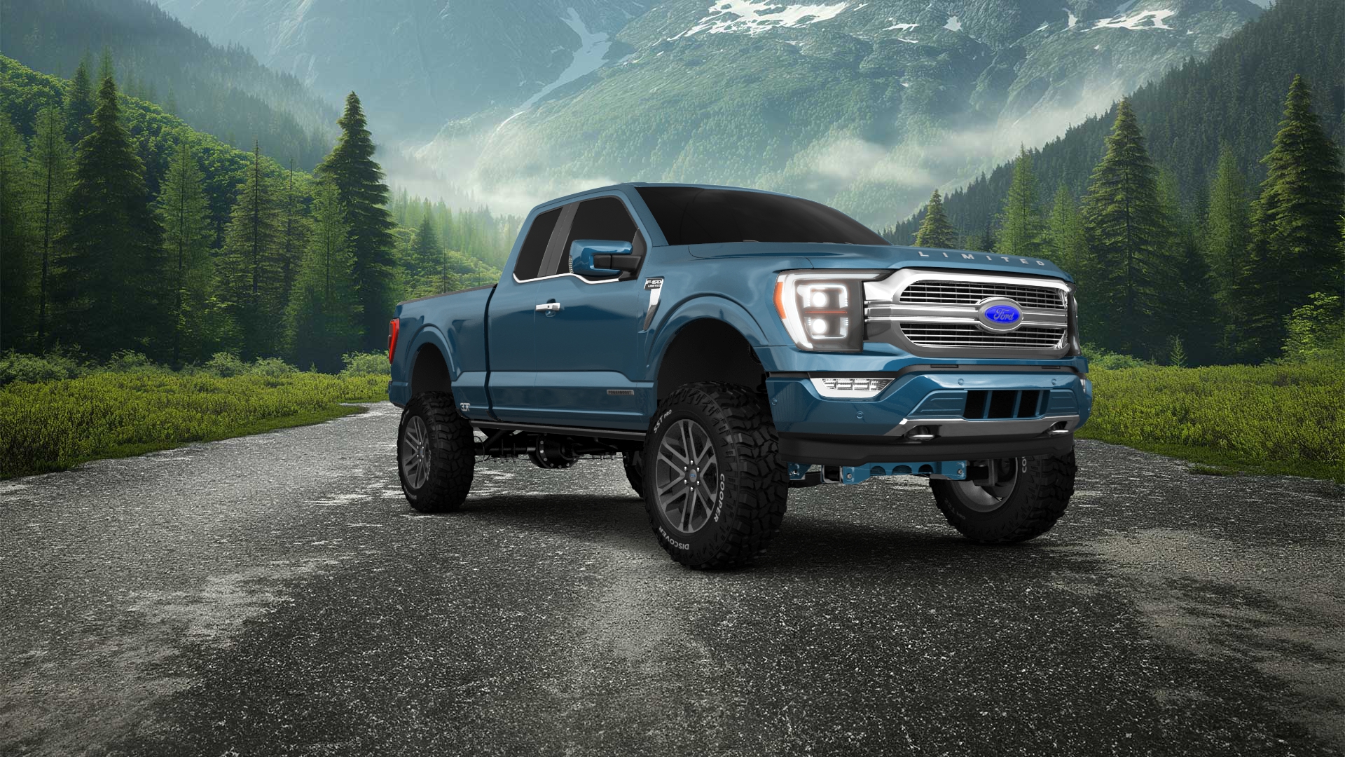 Ford F-150 Double Cab Pickup Truck 2021