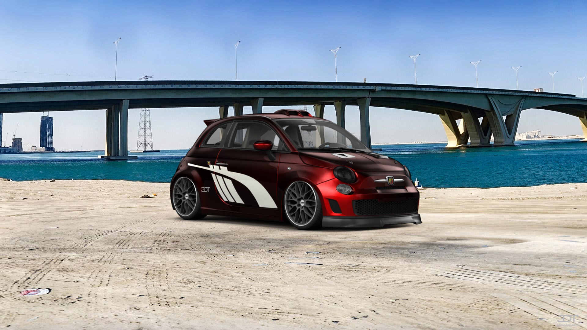 Fiat 500 Abarth 3 Door 2010 tuning