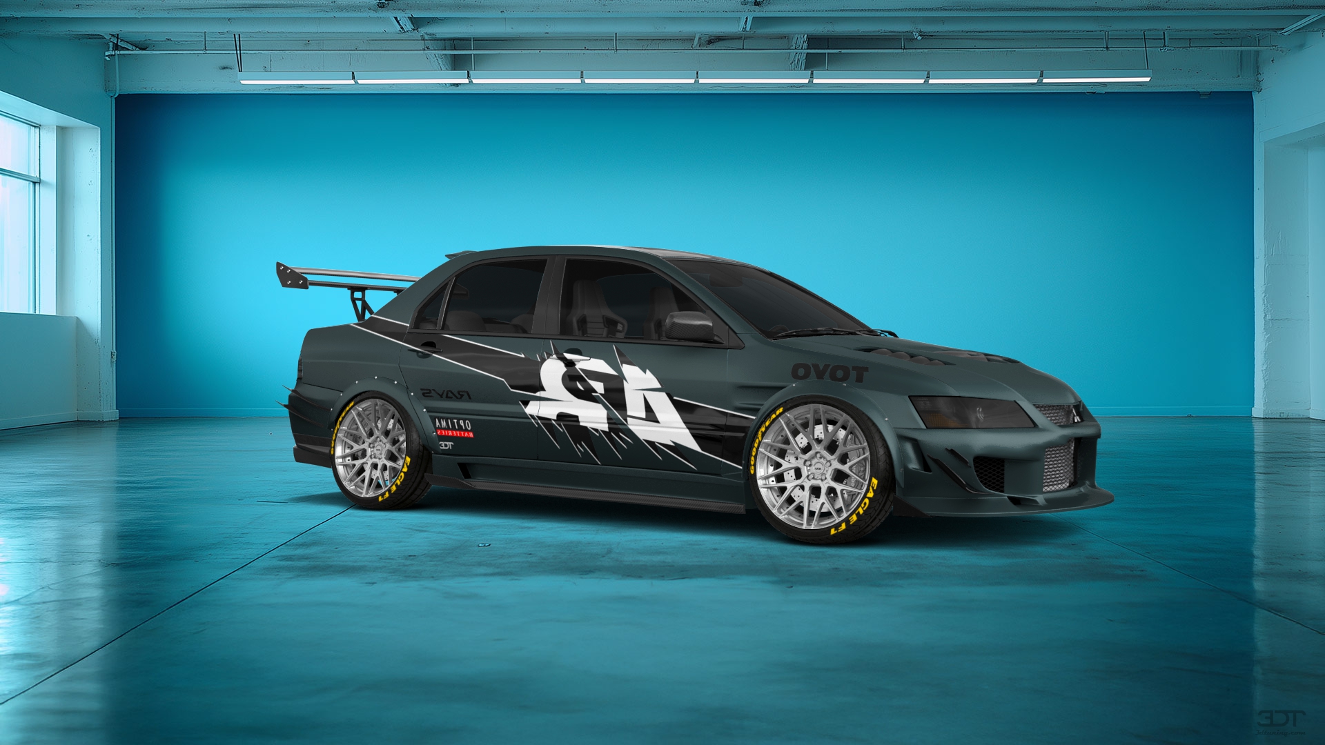Mitsubishi Lancer Evo IX 4 Door Saloon 2005 tuning