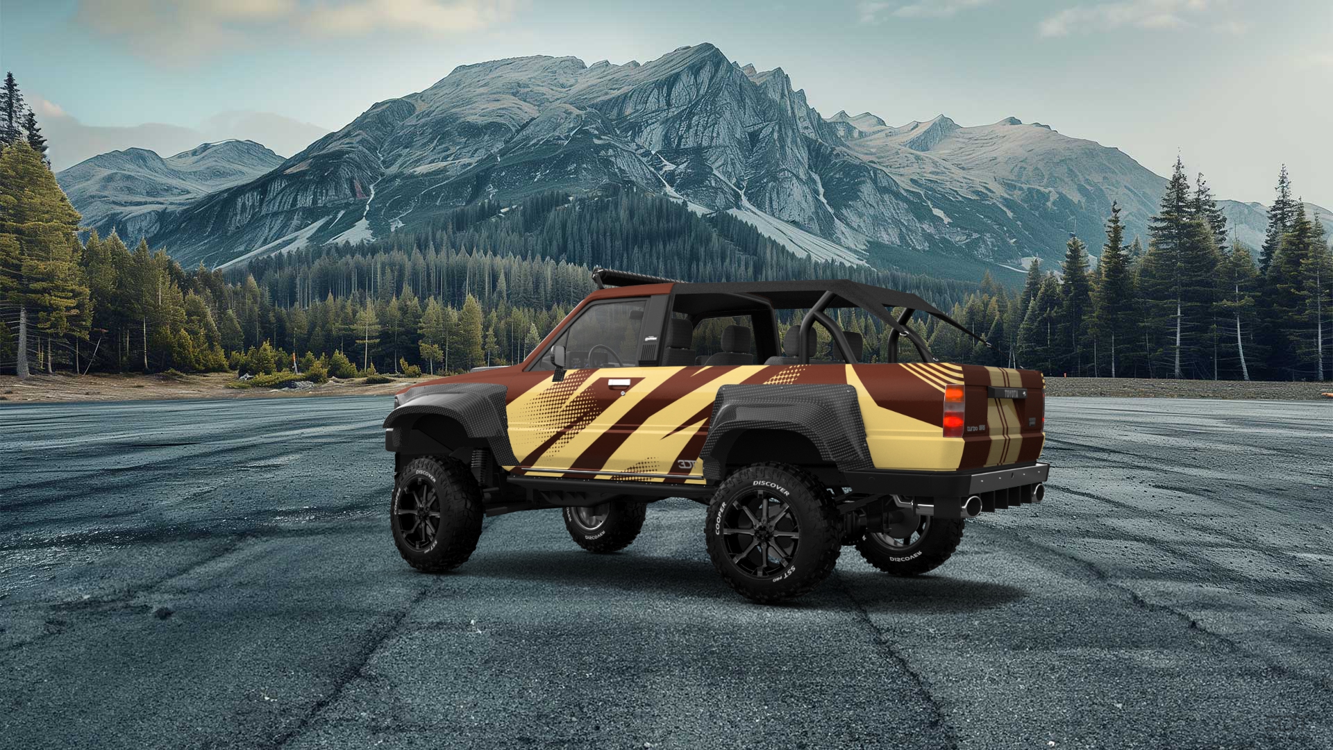 Toyota 4Runner 3 Door SUV 1984 Immagini